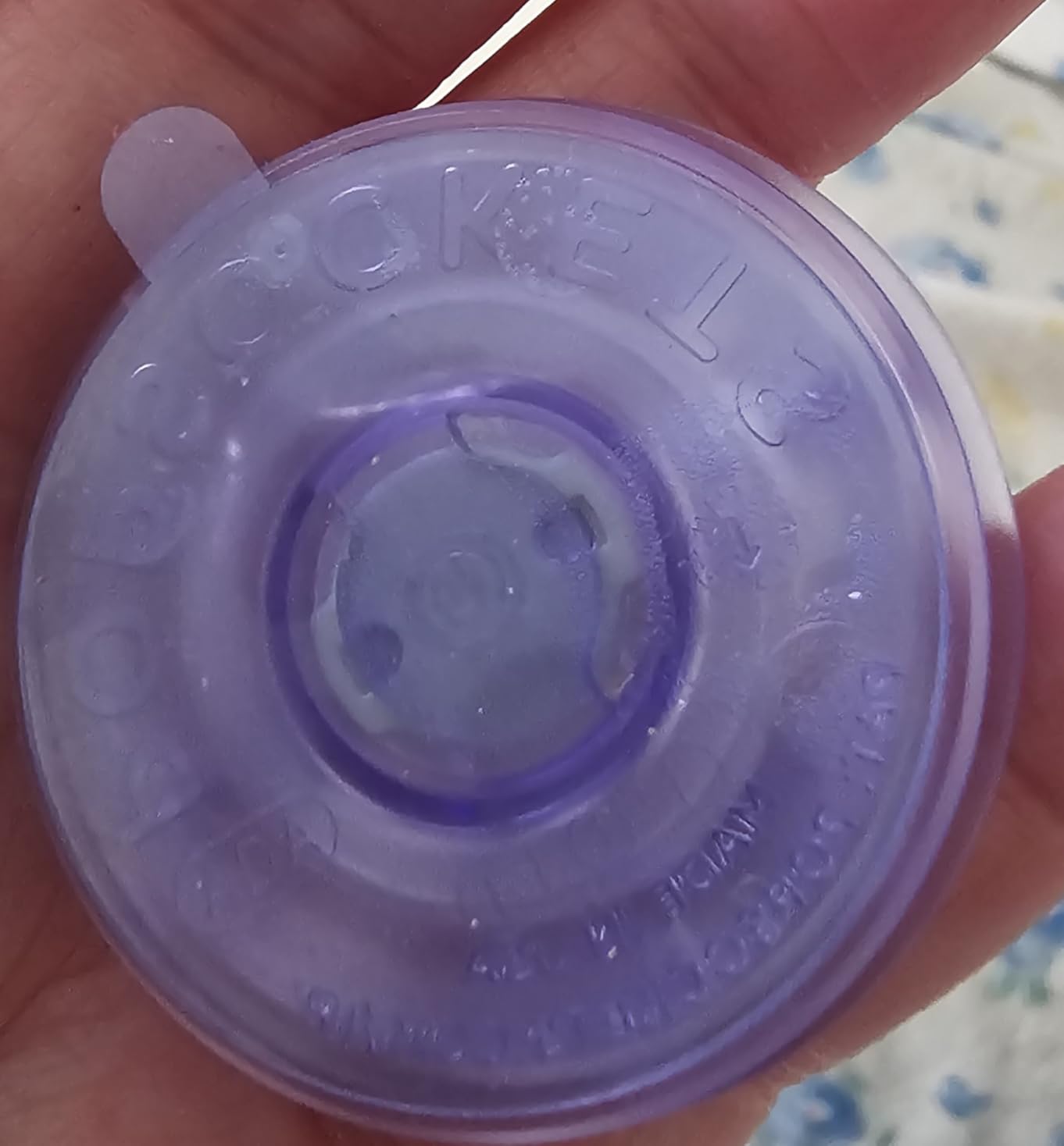 PopSockets Adhesive Phone Grip, Holder, Phone Stand, Plant-based - Purple Fields customer photo 1