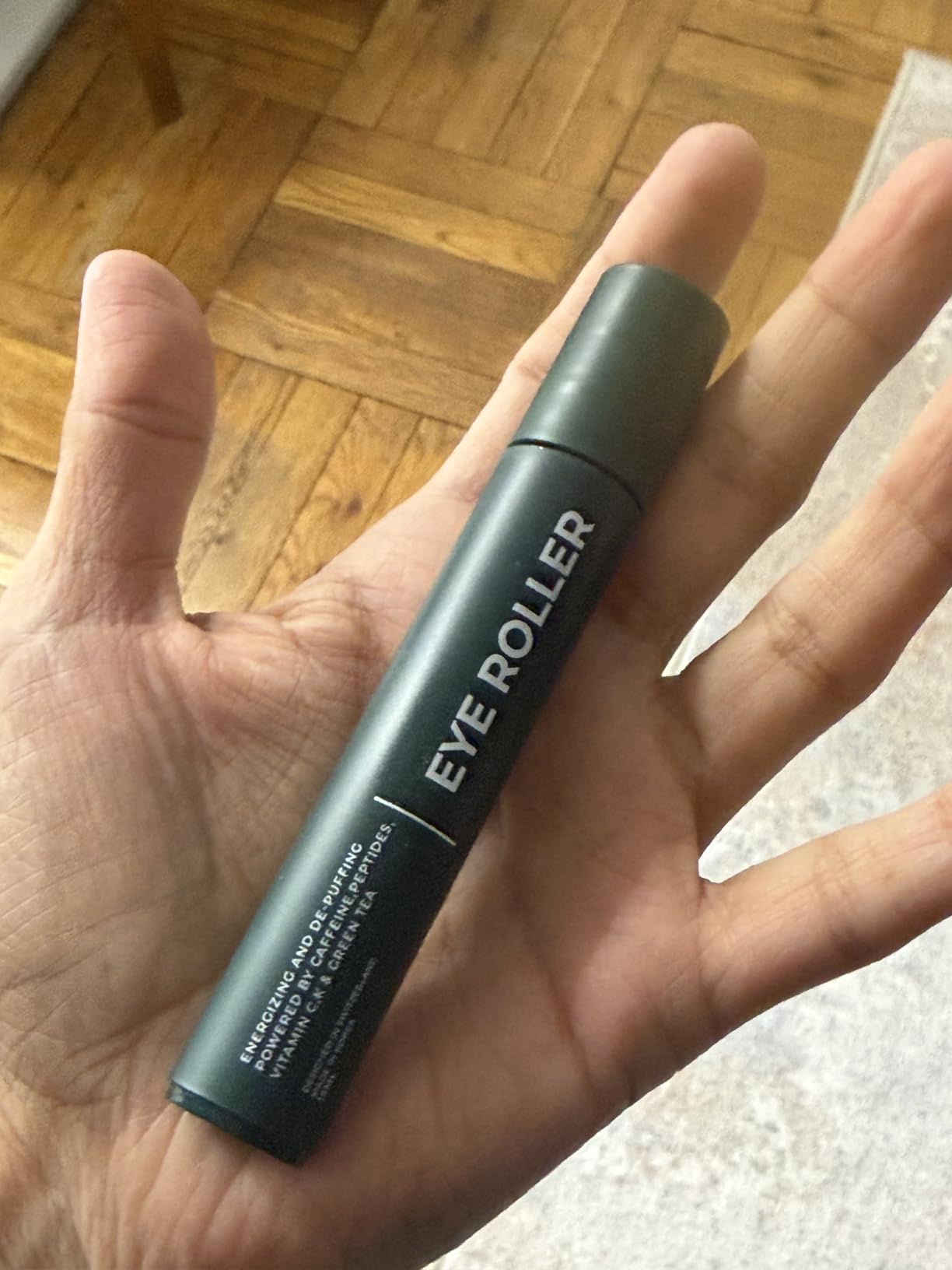 Wolf Project Under Eye Roller - Korean Beauty, with Caffeine, Vitamin C and Peptides - Energizing Serum for Dark Circles and Puffiness, Fine Lines, Wrinkles customer photo 1