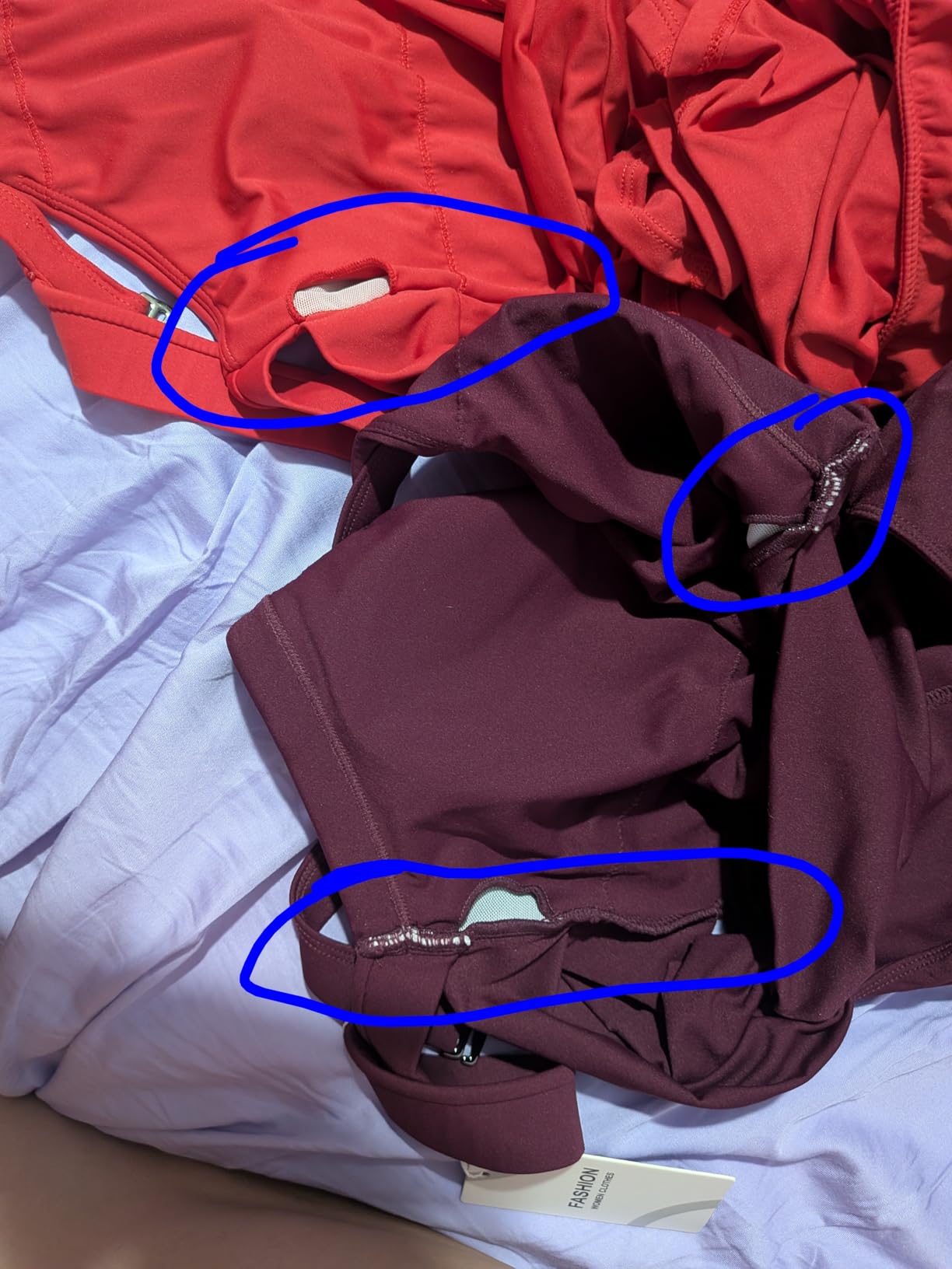 JAFINSY Womens Workout Tennis Dress with Built in Shorts and Bra Athletic Golf Activewear for Exercise customer photo 1