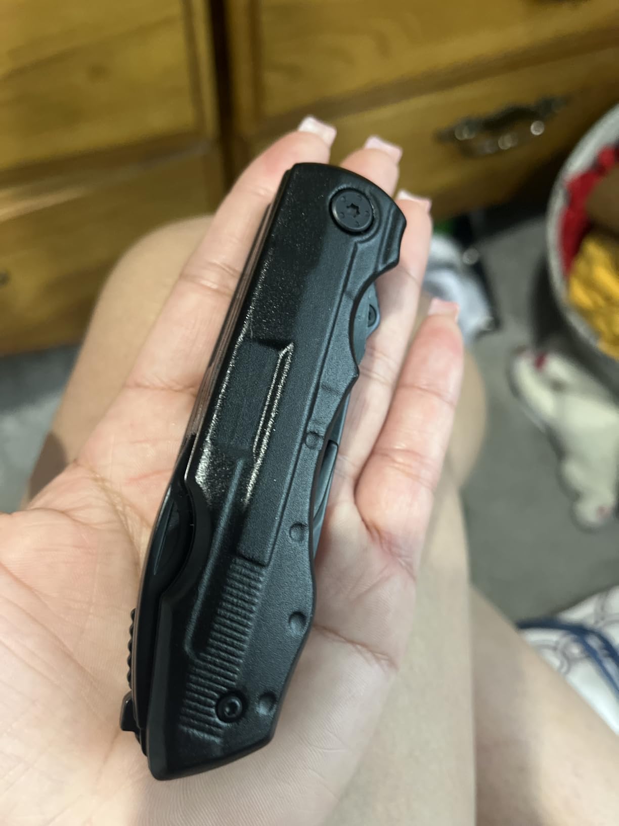 Gifts for Boyfriend Husband Him, Multitool Knife I LOVE YOU, Valentines Day Unique Gifts, Tools Gadgets Gifts for Him, Christmas Stocking Stuffers, Anniversary, Birthday Gift Ideas, Husband Gifts customer photo 1