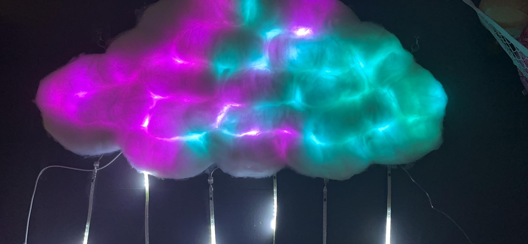 3.93Ft/1.2M Big Cloud Rain Lightning Kit customer photo 1