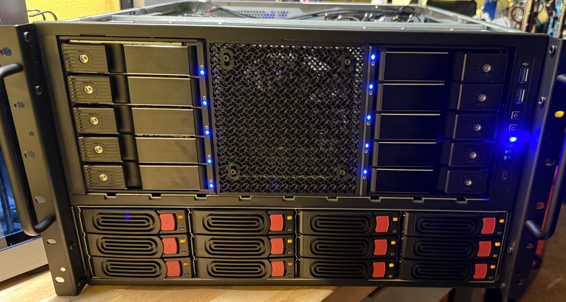 SilverStone Technology RM44 4U Rackmount Server Chassis with Enhanced Liquid Cooling Capability (up to 360mm Radiator), SST-RM44 customer photo 1