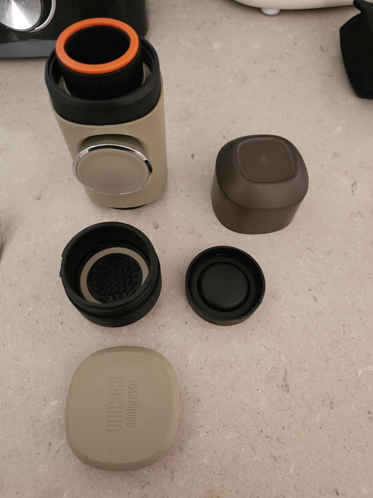 WACACO Minipresso NS2, Portable Espresso Machine, Compatible Original NS Capsules, Travel Coffee Maker, Manually Operated from Piston Action customer photo 2