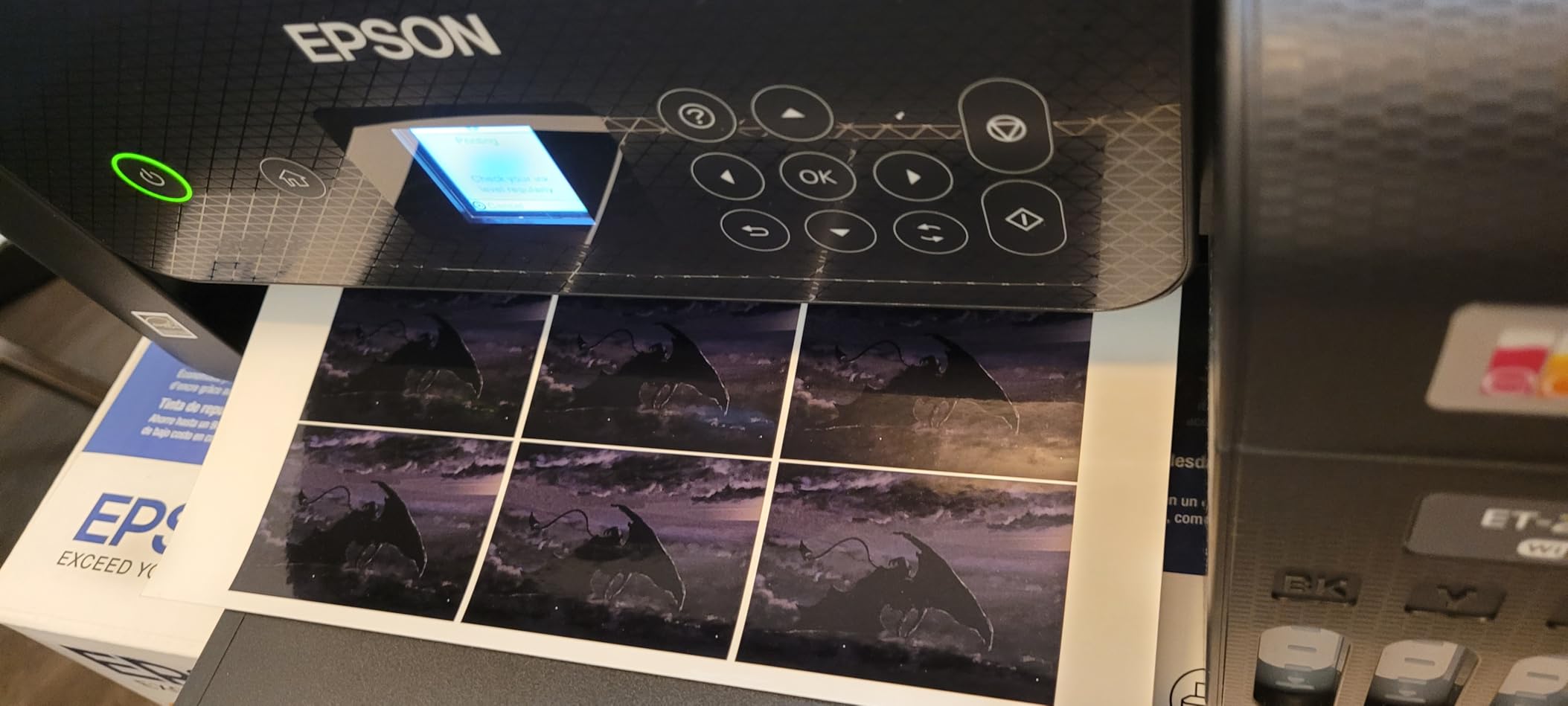 Epson EcoTank ET-2803 Wireless Color All-in-One Cartridge-Free Supertank Printer with Scan, Copy and AirPrint Support customer photo 2