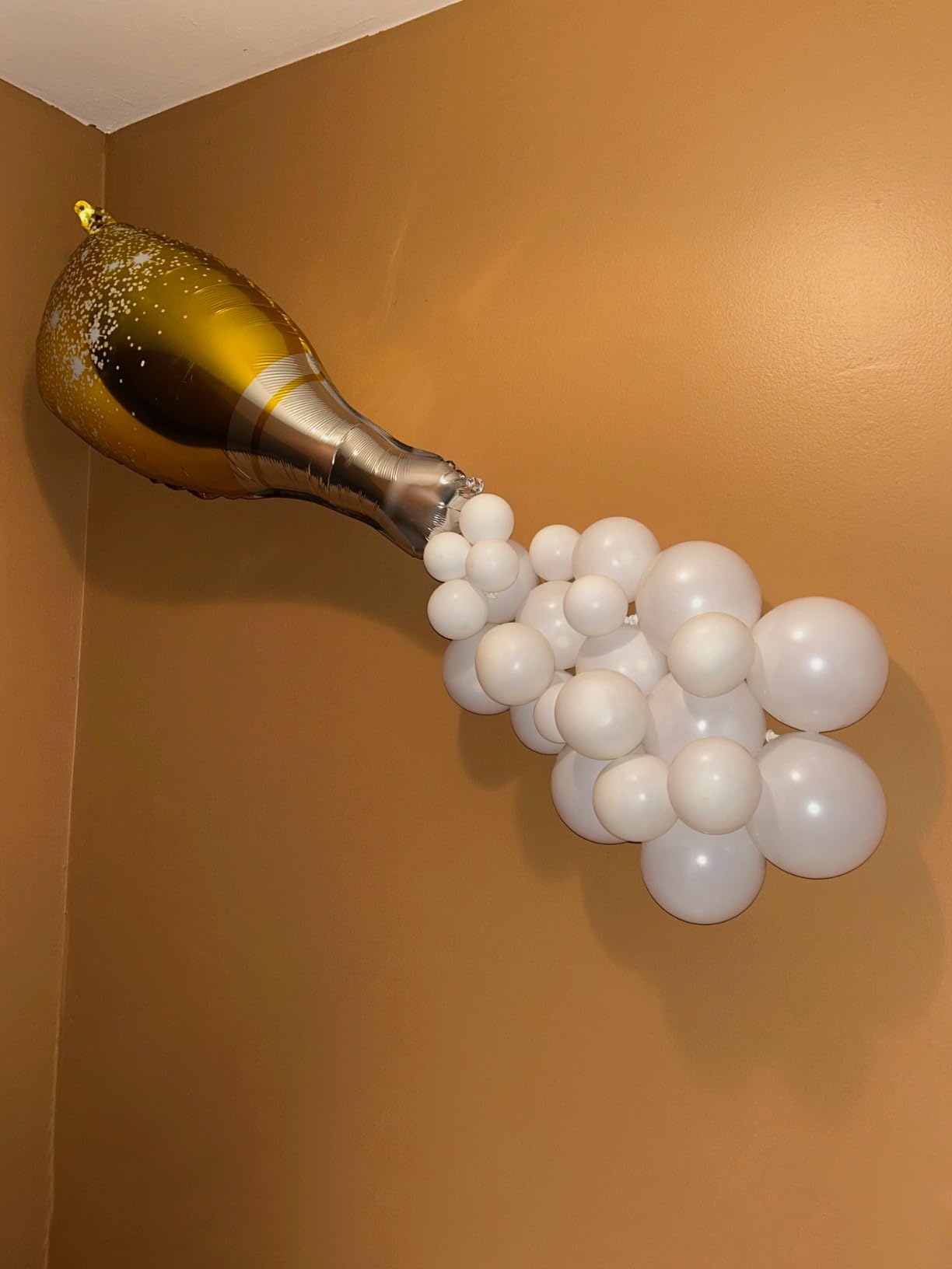 248 Pc Premium Engagement Party Decorations, Gold and White Bridal Decorations, He Asked She Said Yes Banner, Engaged Letter Balloons, Future Mrs and Mr Balloons & Sashes Ring Balloon, Boxes & more customer photo 2