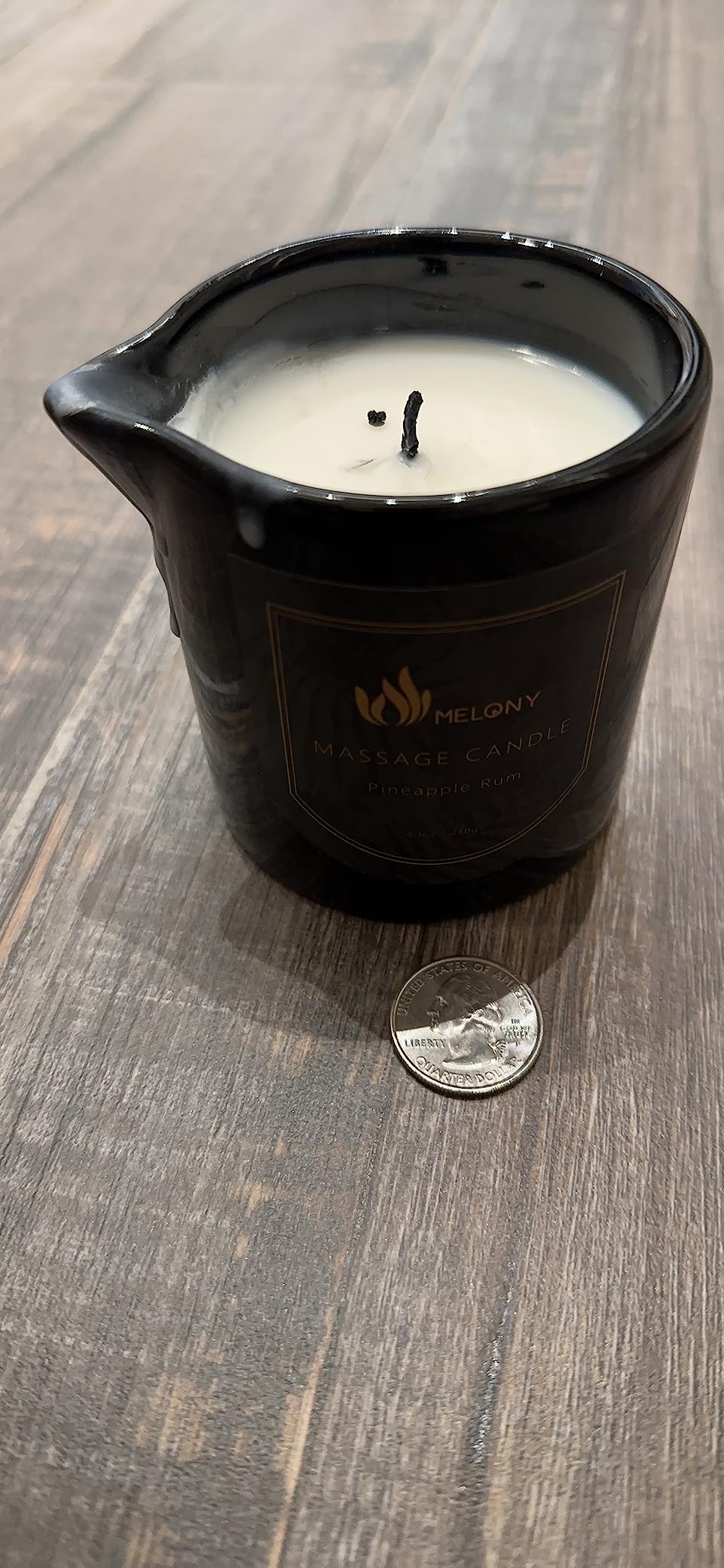 Organic Massage Candle for Couples, Home Scented Body Relaxing SPA Candles Luxury Gift Set Pack 4-9.4OZ(2.35OZ*4)-Tahiti,Blueberry Cake,Coffee Vodka,Caramel Whisky customer photo 2