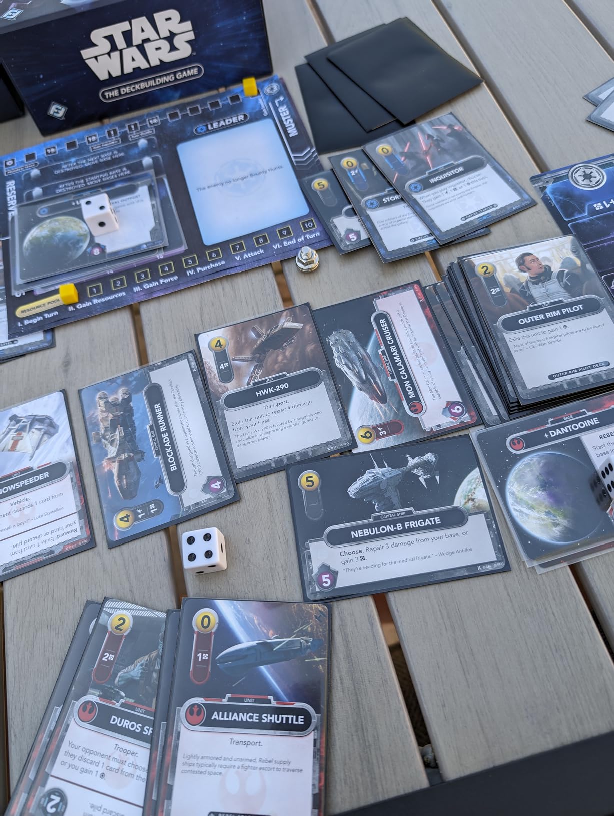 Fantasy Flight Games Star Wars The DeckBuilding Game | Strategy Card Game | Head-to-Head Tactical Battle Game for Adults & Kids | Ages 12+ | 2 Players | Average Playtime 30 Minutes (FFGSWG01) customer photo 2