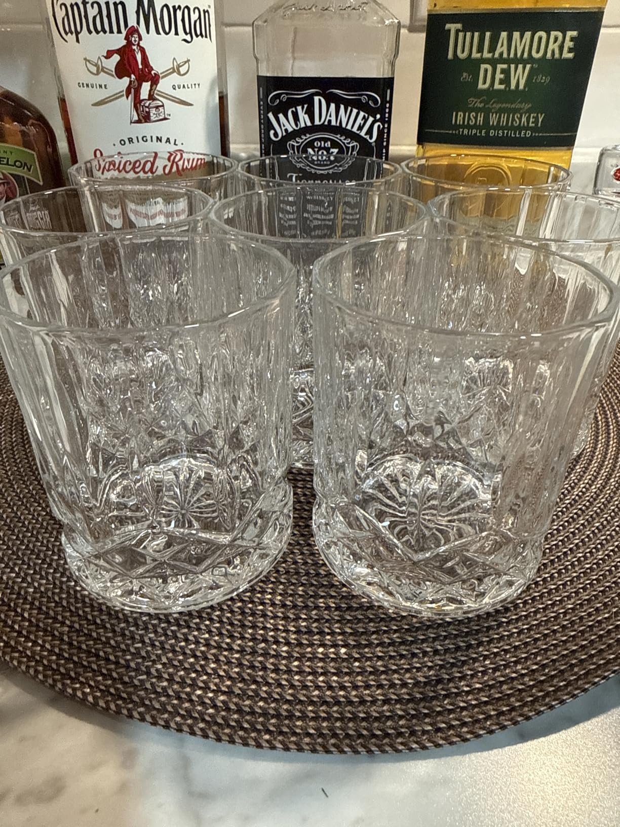 Crystal Whiskey Glasses Set of 8 (Buy 6, get 2 Free), 11 OZ Old Fashioned customer photo 2