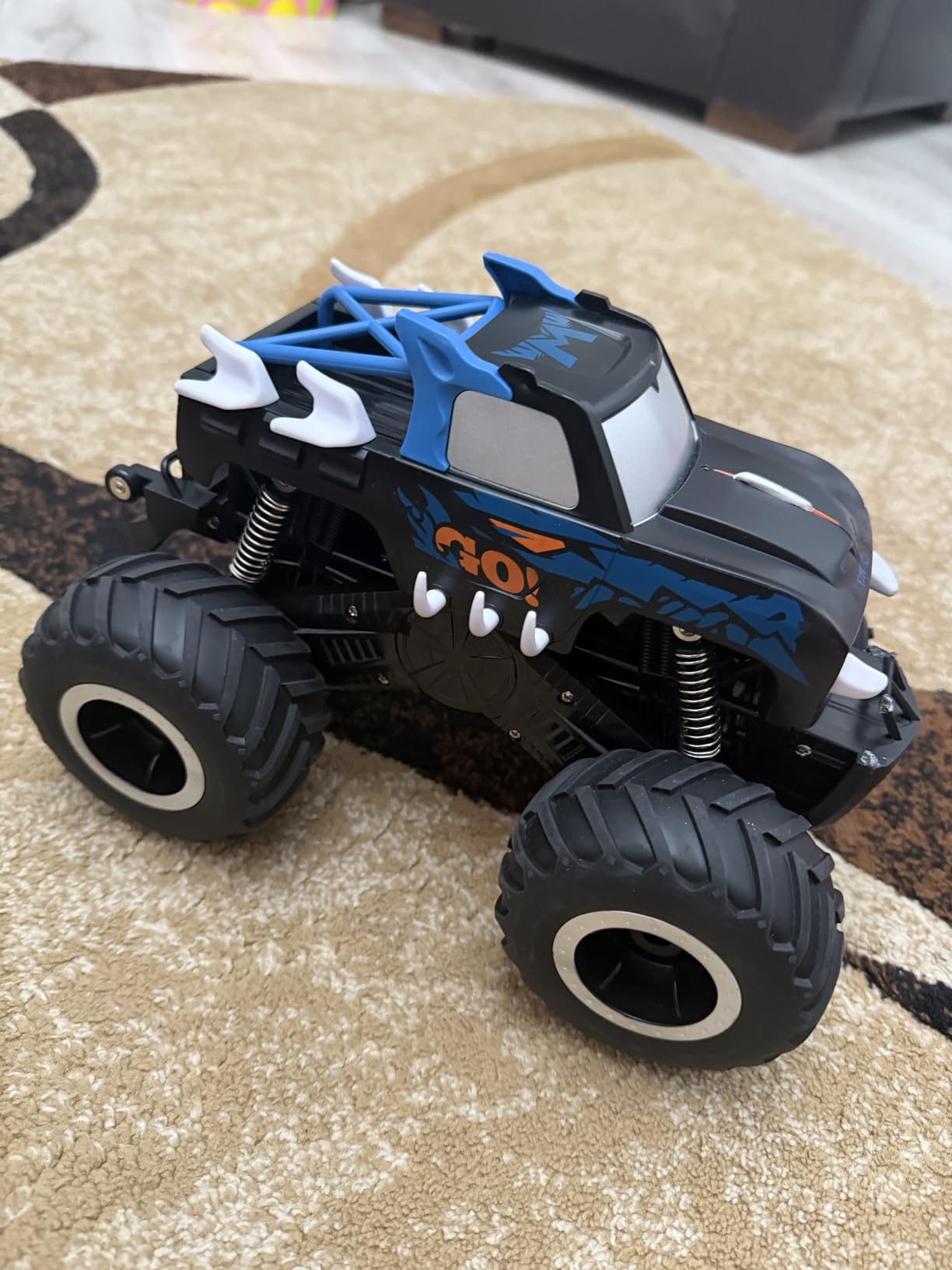 Threeking 1:16 Waterproof Monster Truck Toys RC Cars Amphibious Remote Control Car Trucks 4WD All Terrain Off-Road Pickup Toy for 6 7 8 9 10 11 12 Year Old Boys Girls Kids Gifts Presents customer photo 2