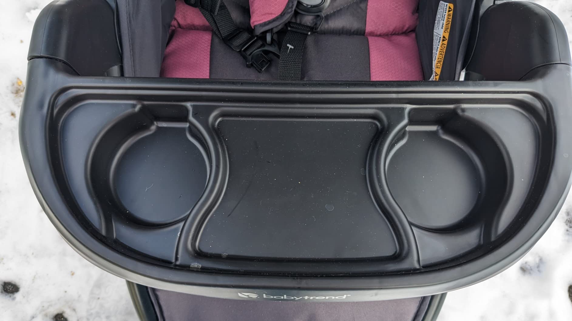 Baby Trend Expedition Race Tec Plus Jogger Travel System with EZ-Lift Plus Infant Car Seat, Ultra Black customer photo 2