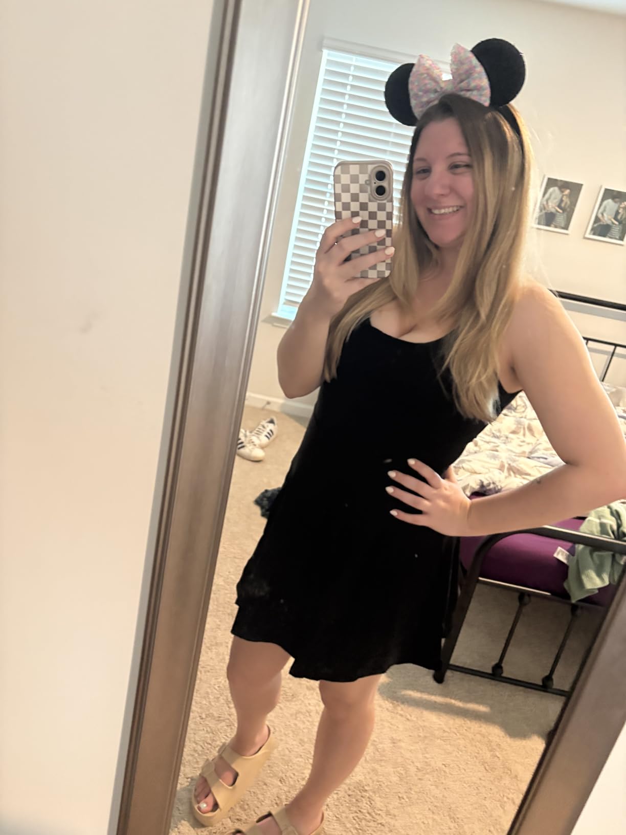 Heathyoga Tennis Dress with Built in Shorts and Bra Athletic Dress for Women Summer Cut Out Twisted Golf Workout Dress customer photo 1
