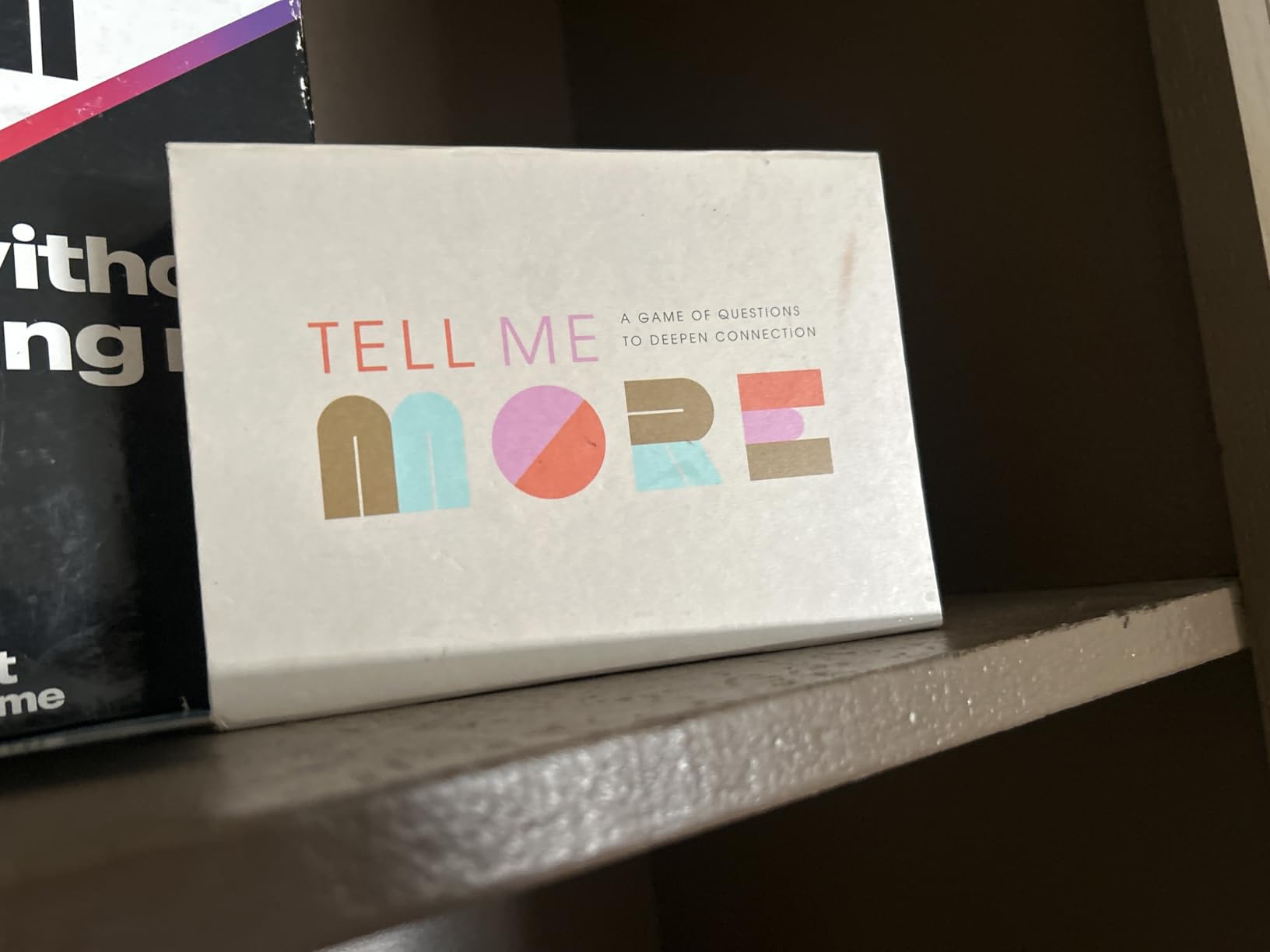 Tell Me More: A Conversation Starter Game of Questions to Deepen Connection customer photo 1