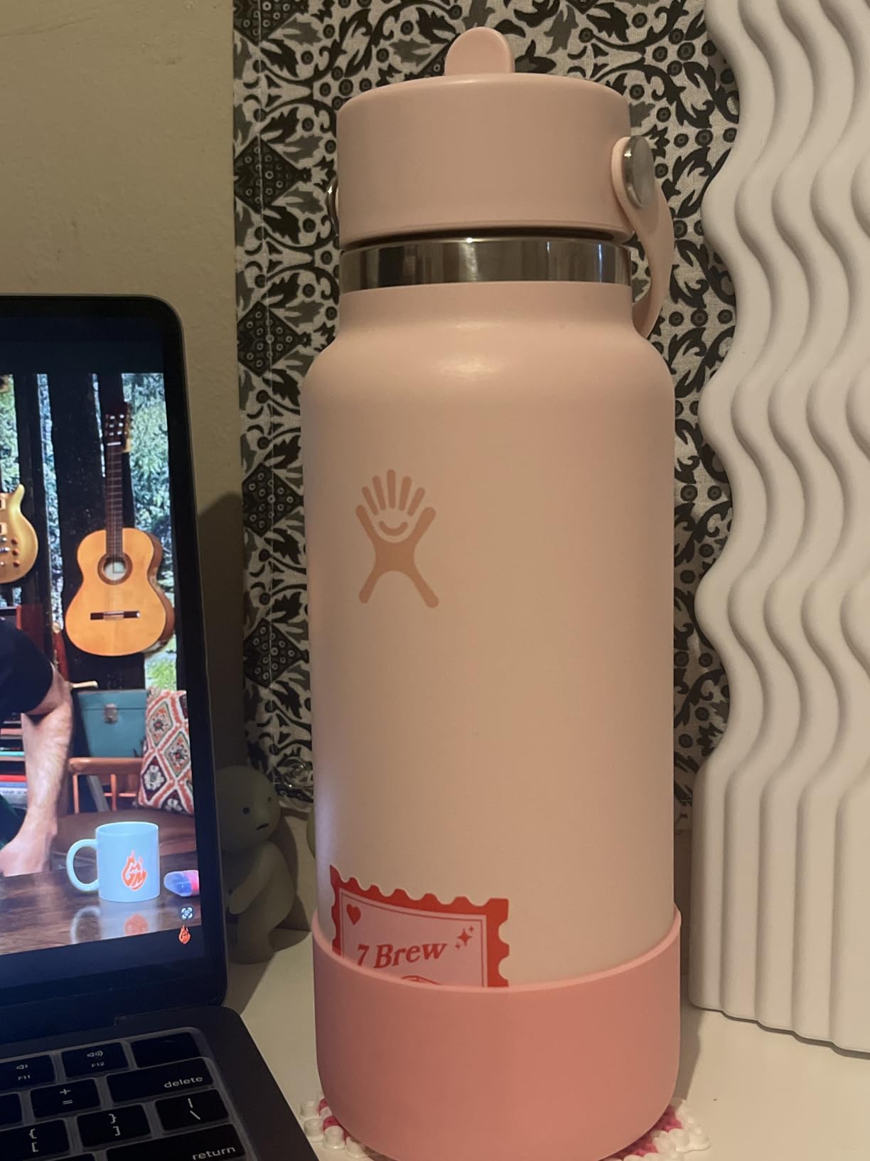 Hydro Flask Water Bottle - Insulated Stainless Steel - Wide Straw Lid, Non Spill, Leakproof in 40 Oz customer photo 1