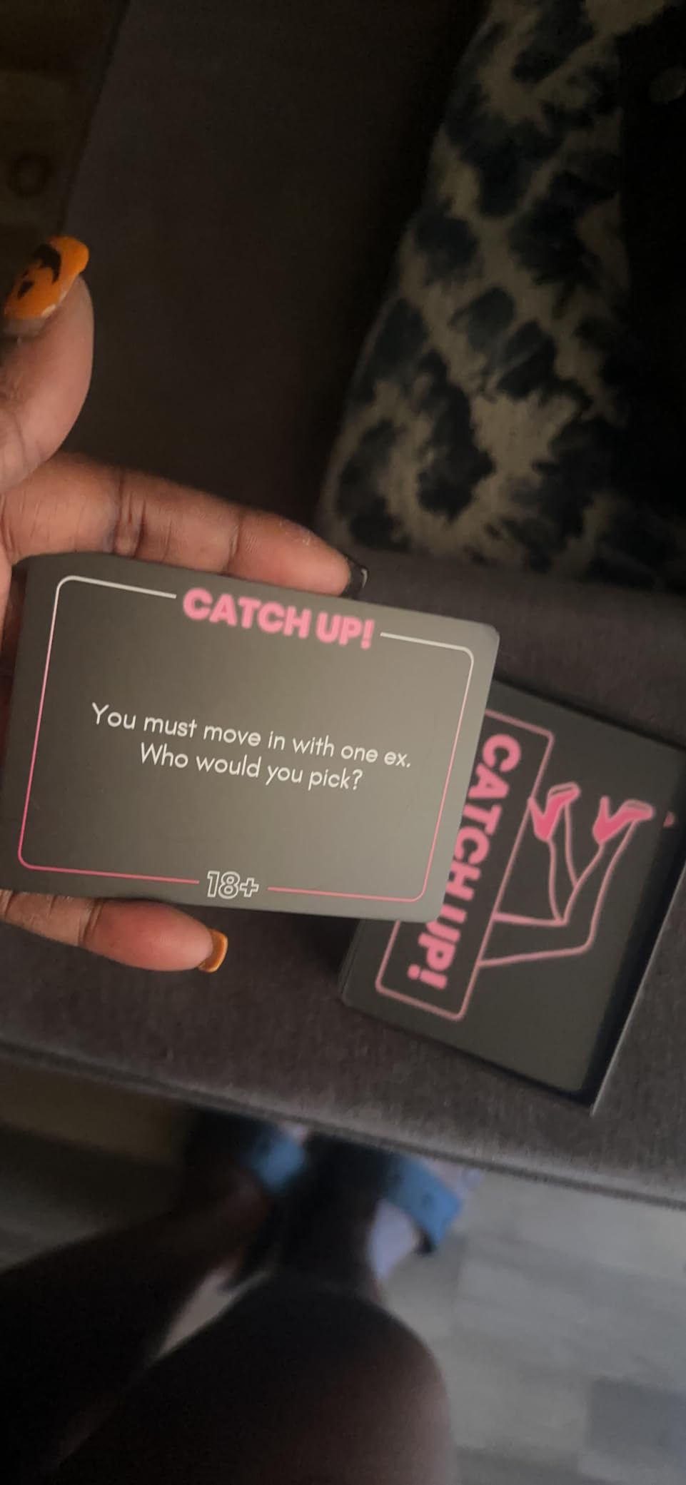 BETTER US Catch UP! Spicy Girls Night Card Game - Valentine's & Galentine's Gift | 18+ Conversation Starters for Women | Adult Games & Bachelorette Party customer photo 1