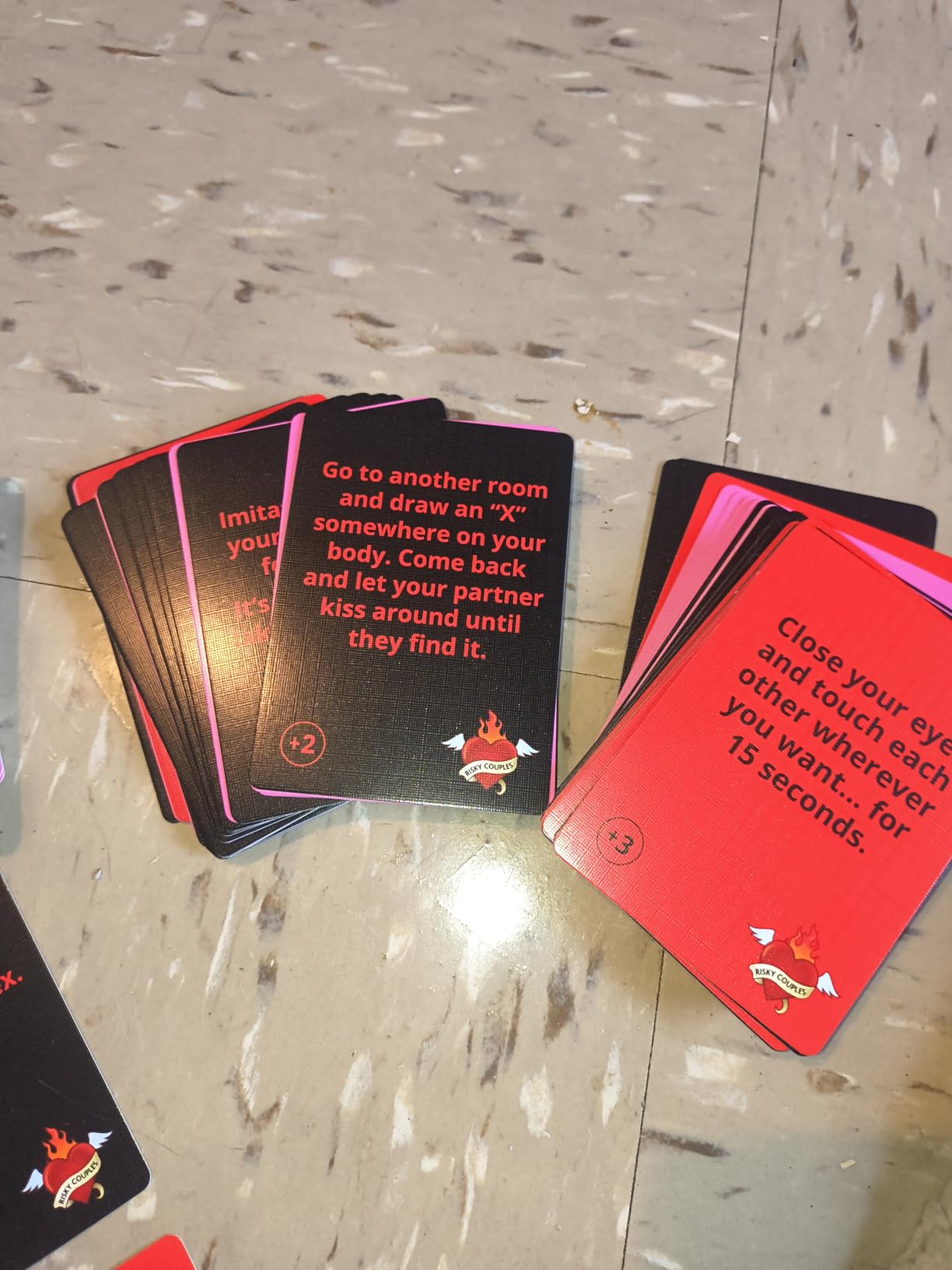 RISKY COUPLES | Couples Card Games for Date Night: 150 Questions & Challenges for Your Partner | Romantic Card Game for Anniversary, Valentines, Birthday, or Bridal Party customer photo 1