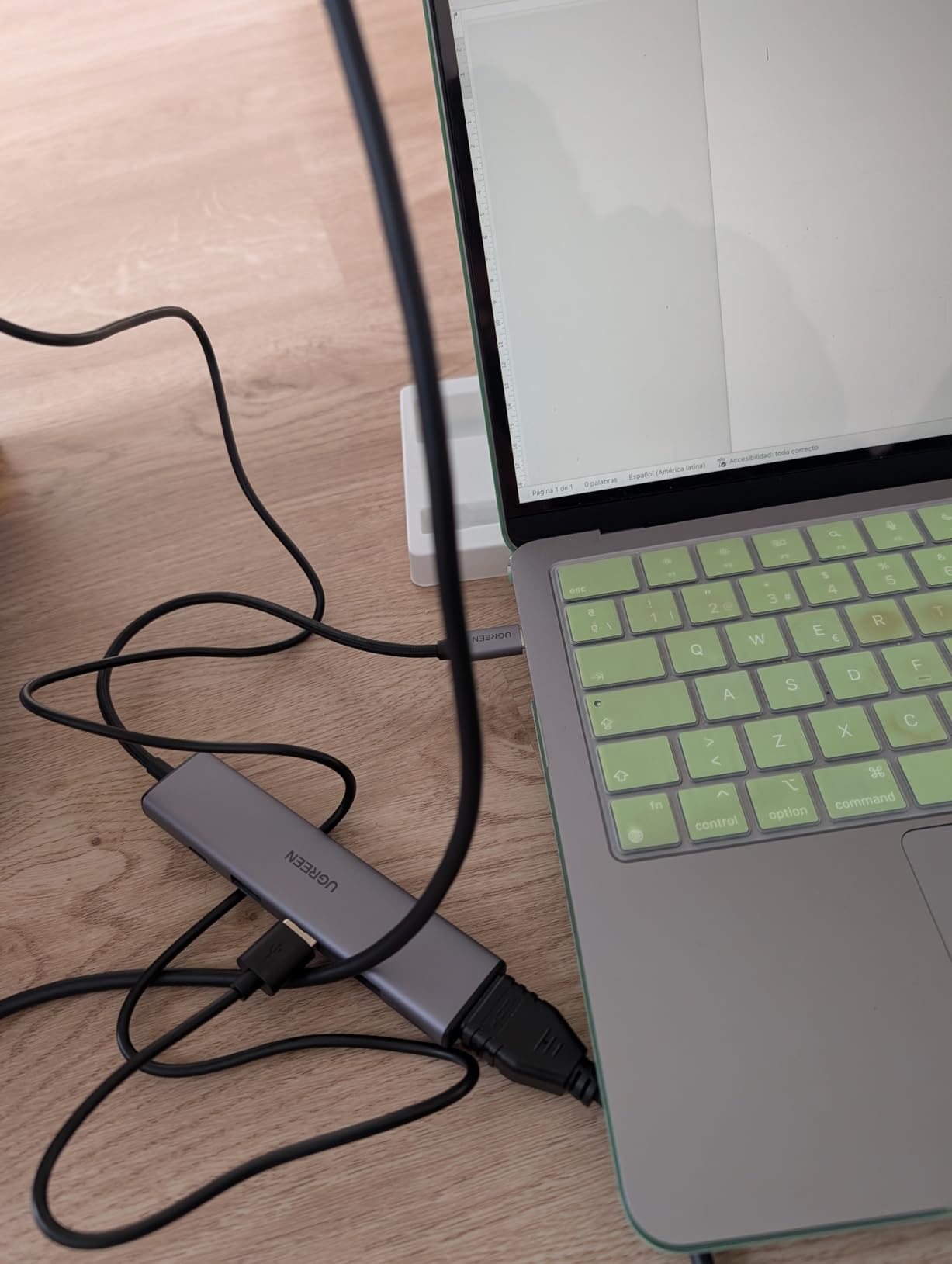 UGREEN USB C Hub 5 in 1 Multiport Adapter Revodok 105 4K HDMI, 100W Power Delivery, 3 USB-A Data Ports, USB C Dongle for MacBook Pro/Air, iPad Pro, iMac, iPhone 16 Pro/Pro Max, XPS, Thinkpad customer photo 1