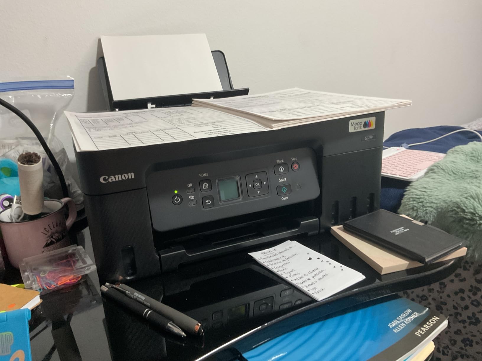 MegaTank G3270 All-in-One Wireless Inkjet Printer, Home Use, Print, Scan and Copy customer photo 2