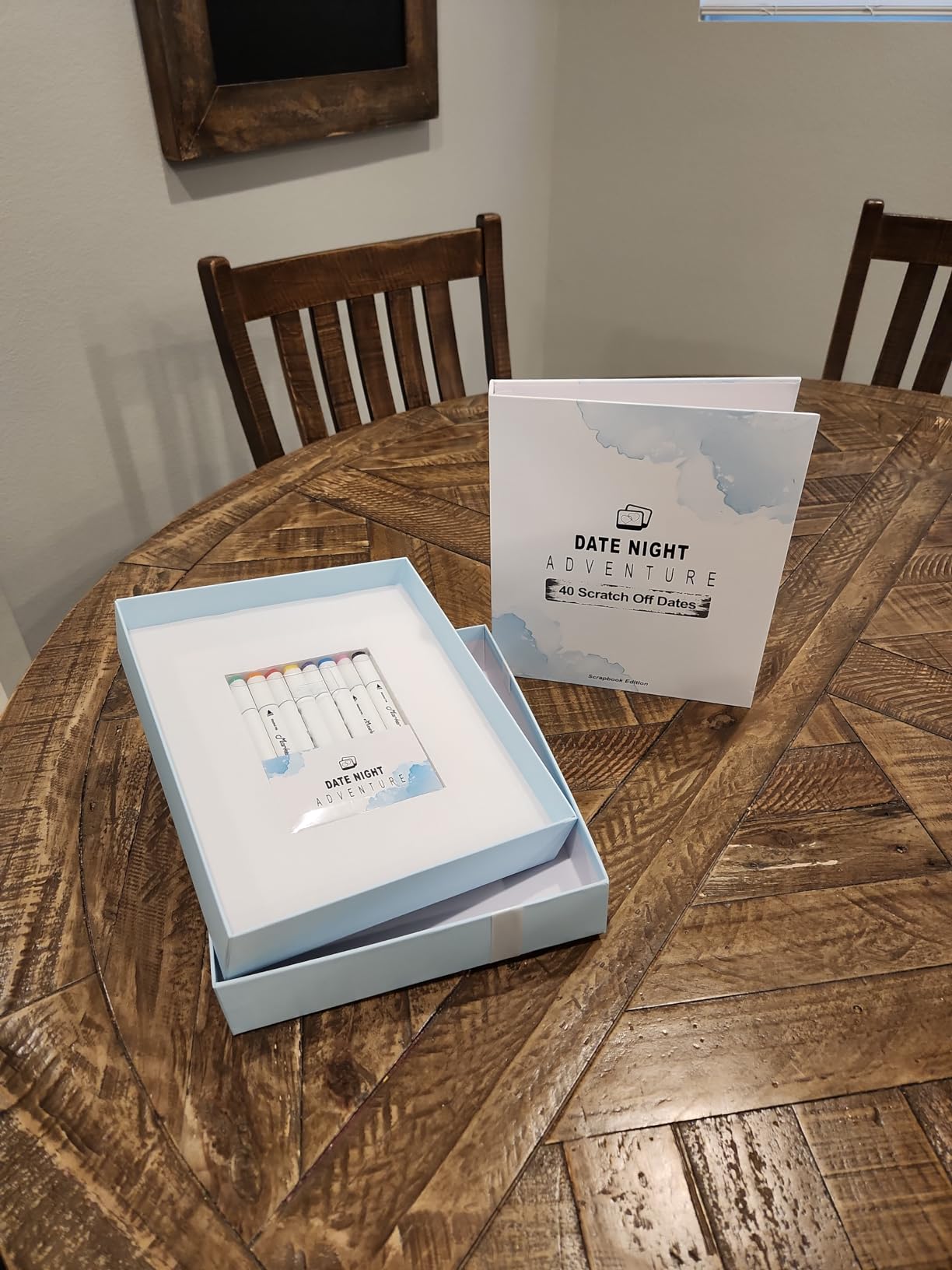Date Night Adventure Book for Couples - Scratch Off Challenge and Date Ideas Games Gifts for Boyfriend, Him, Her, Romantic Couples Gifts for Newlywed Wedding Anniversaries customer photo 2