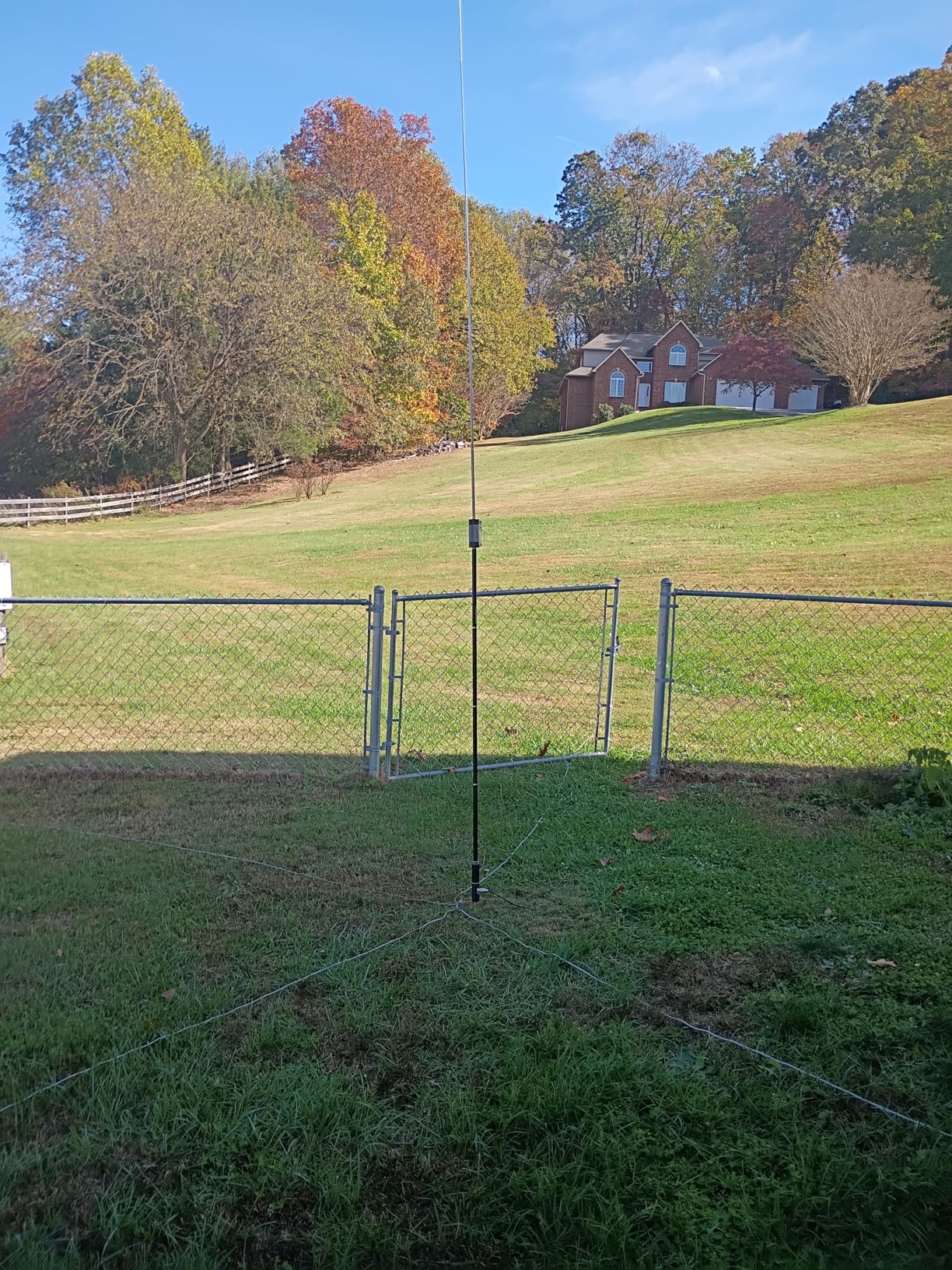 JPC-12 HF Antennas for Ham Radio 7-50MHz All Band HF Vertical Antenna with Low SWR 40m-6m 8 Bands Easy Setup for POTA/Field Day for Outdoor 4.1 Meter(13.5Ft) customer photo 2