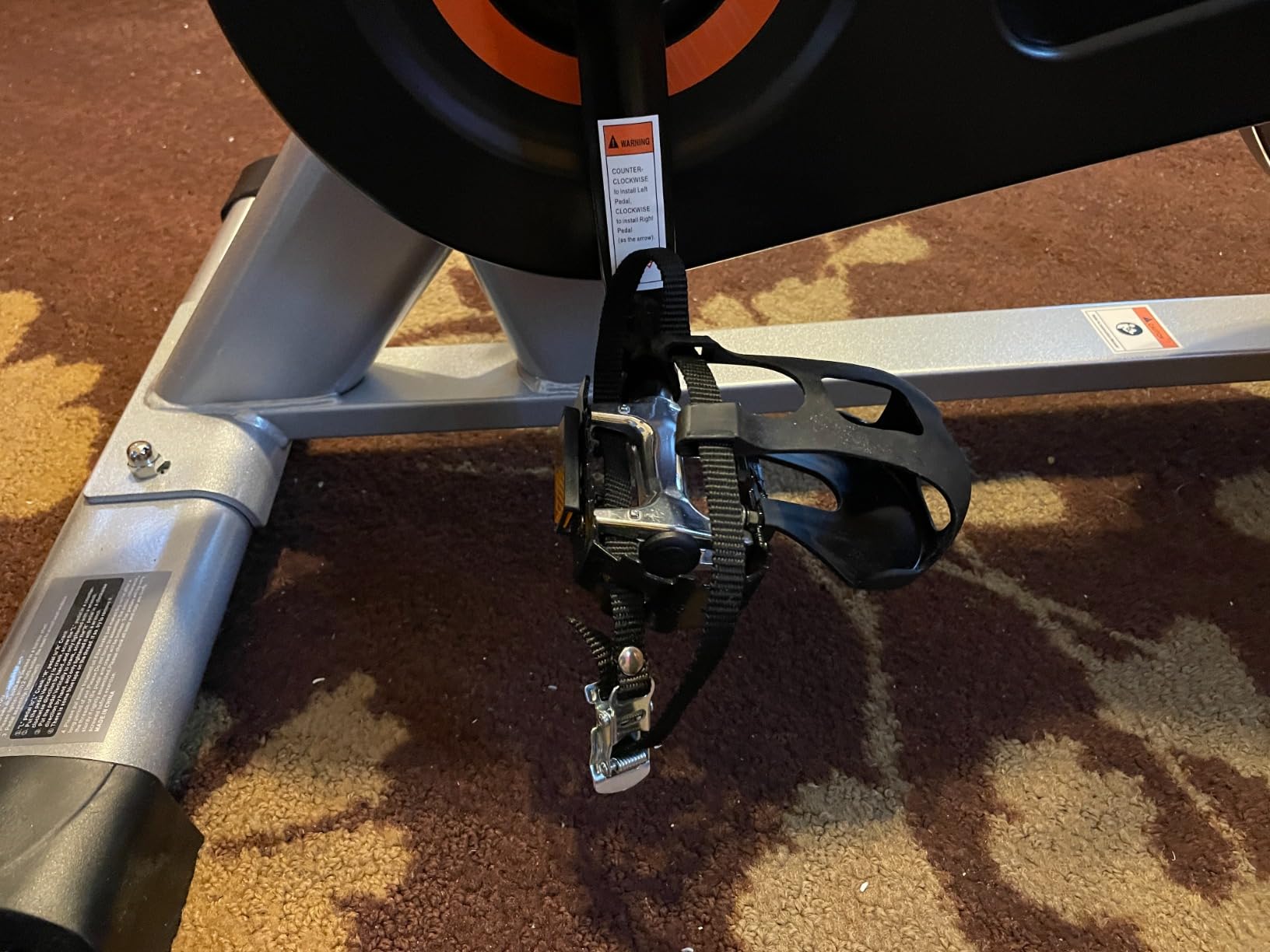 Exercise Bike, Magnetic Indoor Cycling Bike with App & Tablet Holder customer photo 2