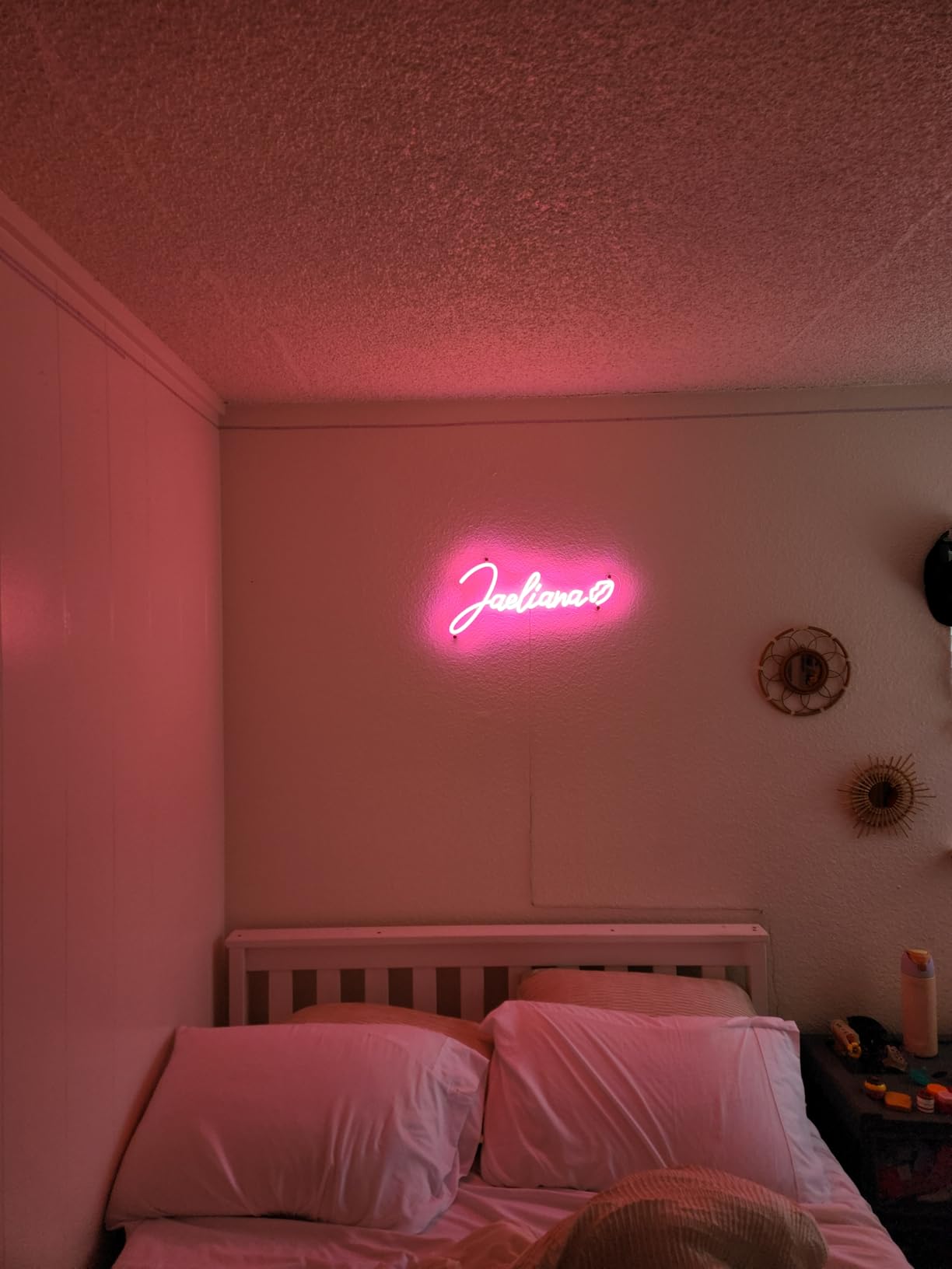 Custom Neon Signs, Personalized Large Led Neon Lights Sign,Neon Sign Customizable for Wall Decor Wedding Birthday Party Bedroom Bar Shop Name Logo Lights (Optional 18