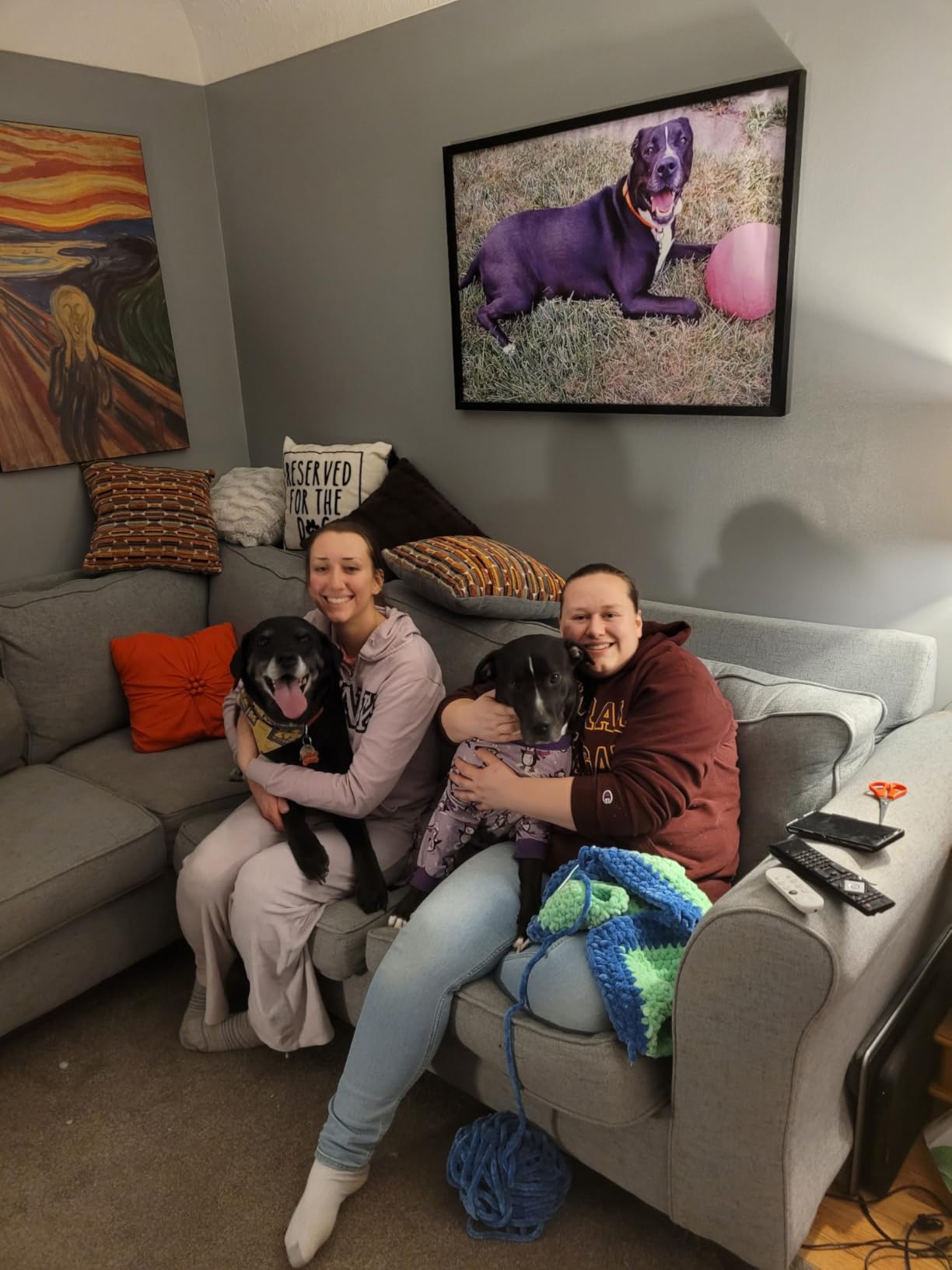 Framed Custom Canvas Prints with Your Photos Personalized Photo to Canvas Print Gifts for Couples Friends Family Baby Pets(Black, 8x10 In) customer photo 1