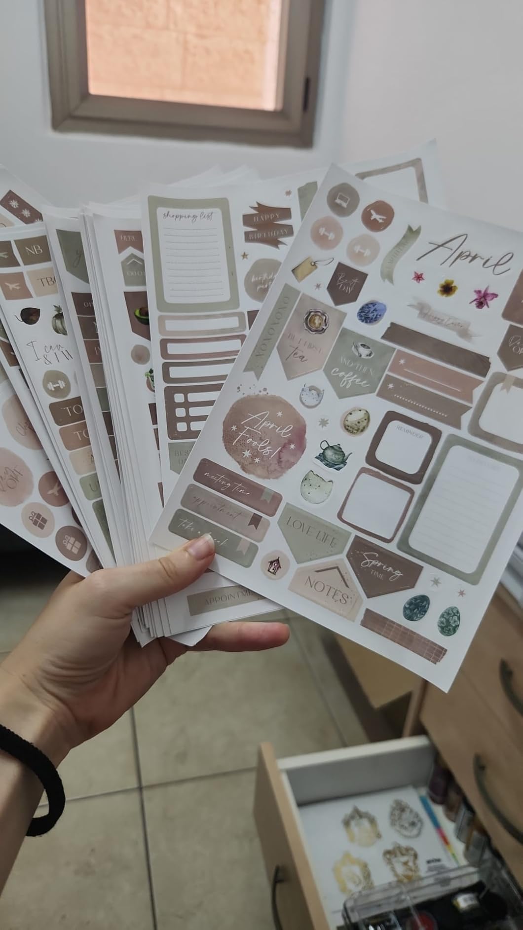 Aesthetic Planner Stickers for Fun Planning - 1220+ Monthly Boho Designs for Your Calendar or Scrapbook - The Perfect Sticker Accessories to Enhance Your Daily Bullet Journaling customer photo 1