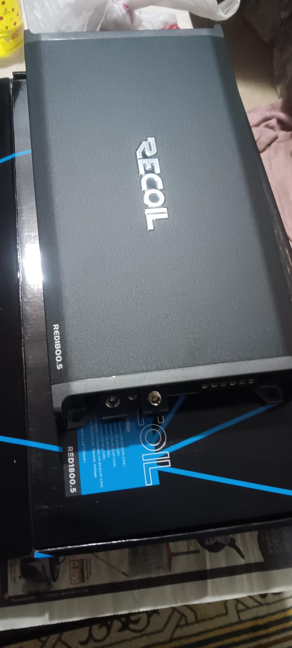 Recoil RED1800.5 1800 Watts Class-D Car Audio 5-Channel Amplifier customer photo 1