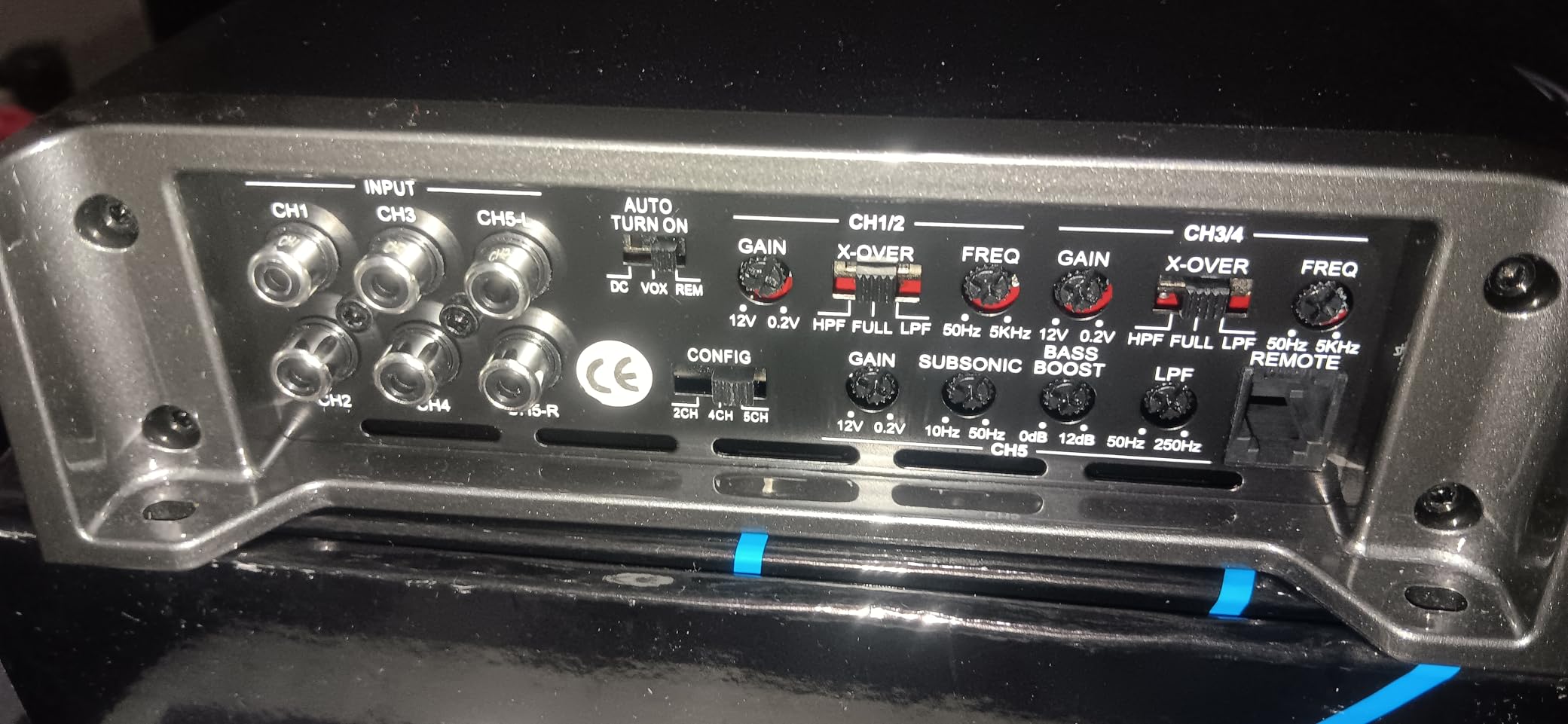 Recoil RED1800.5 1800 Watts Class-D Car Audio 5-Channel Amplifier customer photo 2