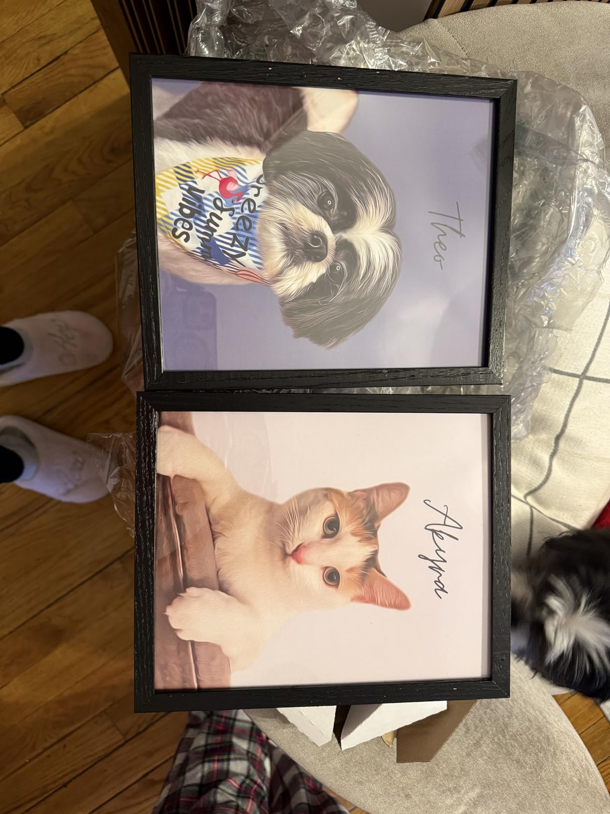 HAUS AND HUES Create Your Own Customized Poster of Pet Portrait or Landscape - Custom Posters Upload Images of Cat & Dog Art, Customized Dog Pictures Wall Decor, Custom Photo Prints customer photo 1