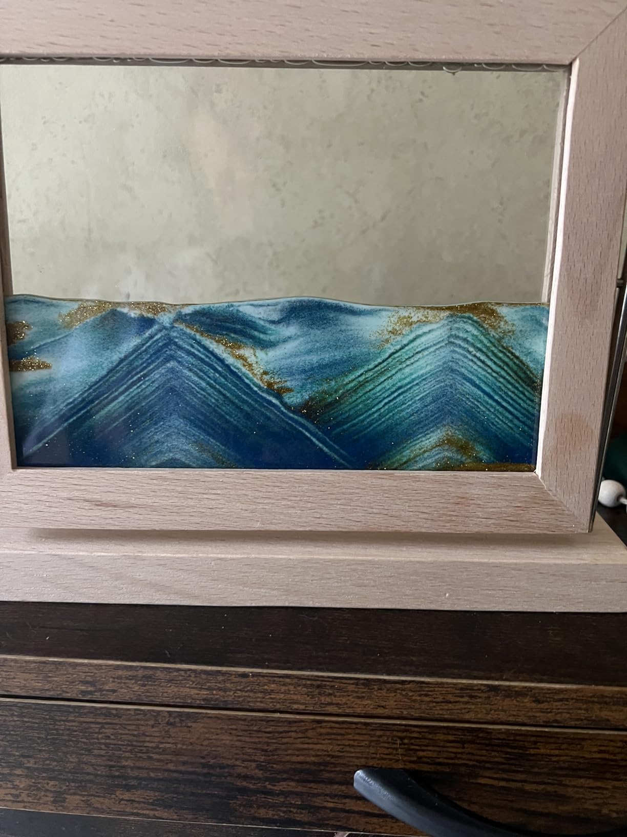 Bochino Moving Sand Art Picture Dynamic Sand Picture 3D Sand Art Frame Sandscape Moving Sand Picture for Home & Office Décor customer photo 1