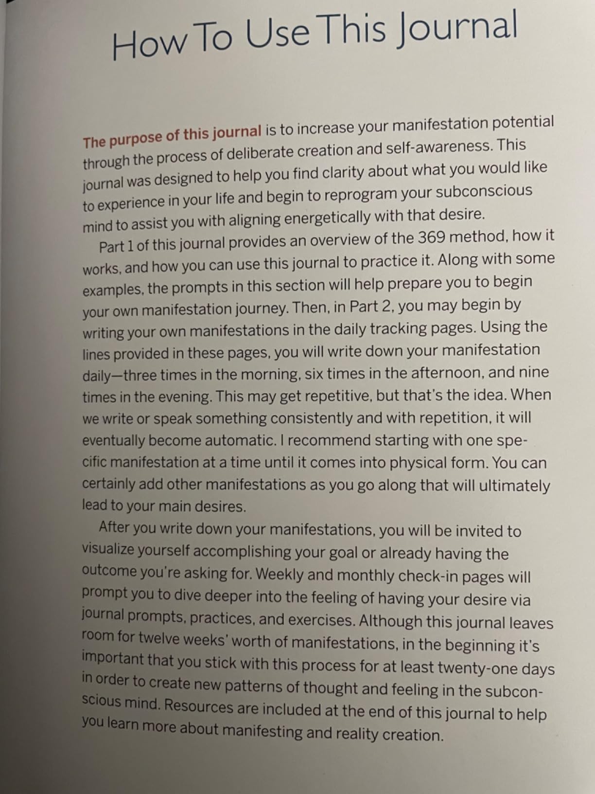 The 369 Method Manifestation Journal: Unlock the Divine Code of the Universe and Attract the Life You Want customer photo 2