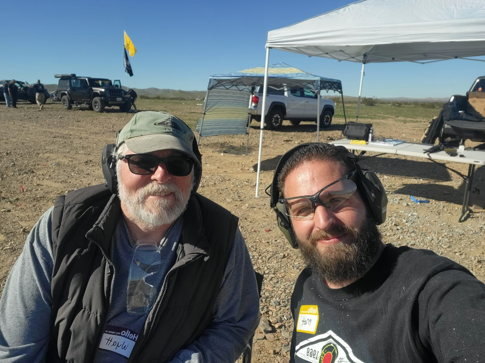 PROHEAR Electronic Ear Protection for Shooting with 4X Sound Amplification, Gun Range Hearing Protection Muffs, NRR 23dB Noise Reduction Headphones for Hunting customer photo 2