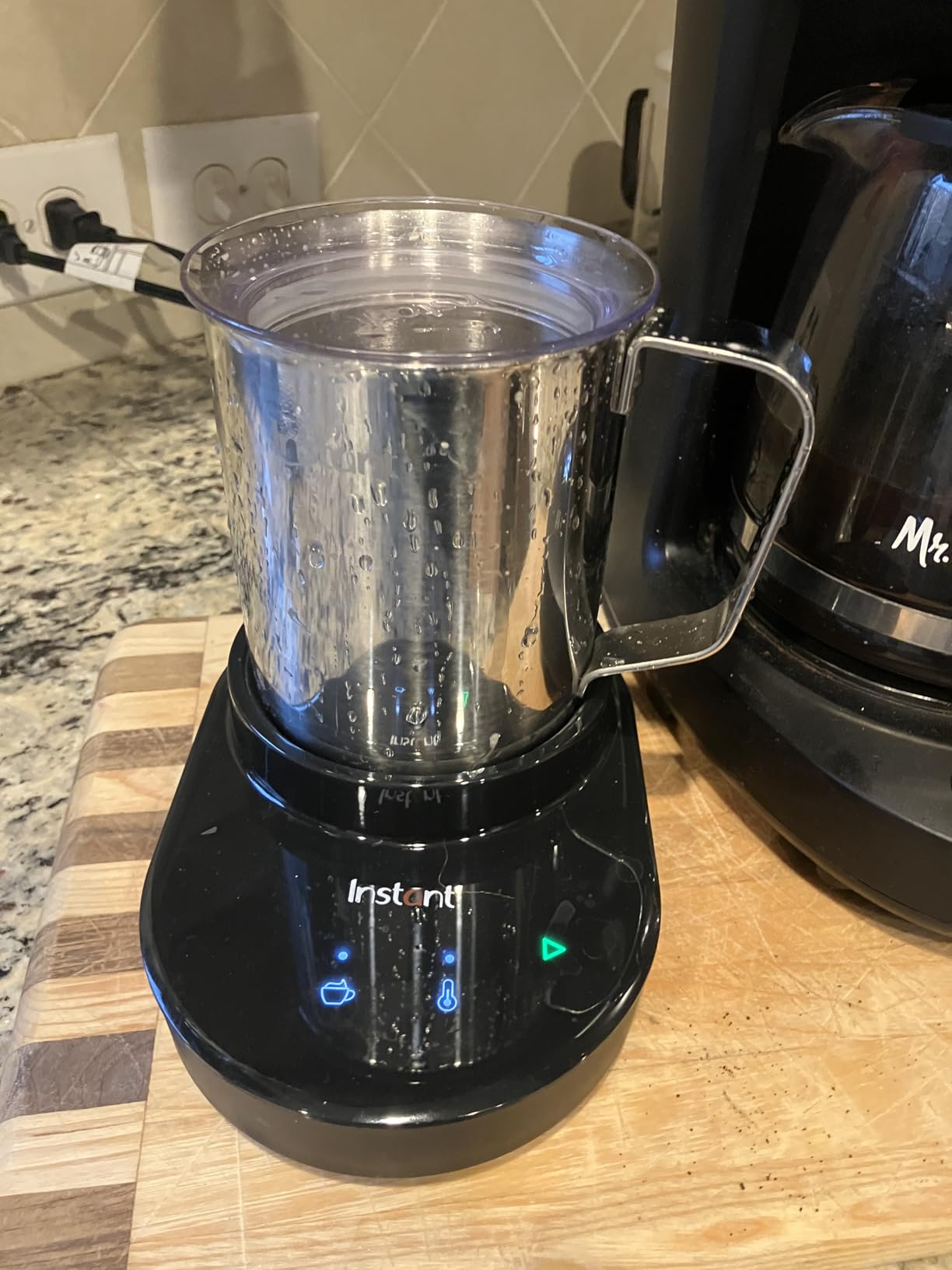 Instant Pot Instant MagicFroth 9-in-1 Electric Milk Steamer and Frother, 17oz Stainless Steel Pitcher, Hot and Cold Foam Maker and Milk Warmer for Lattes, Cappuccinos, Macchiato customer photo 2