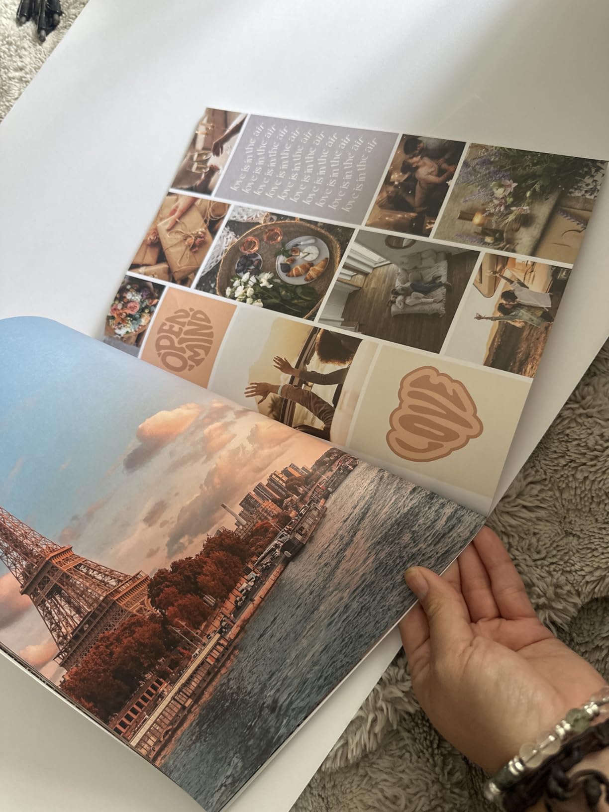 Inspirational Vision Board Book - A Complete Supplies Kit to Unleash Your Dreams/Goals with Motivational Pictures, Quotes & Clip Art - Perfect Magazine for Achieving Success in All Areas of Your Life customer photo 2