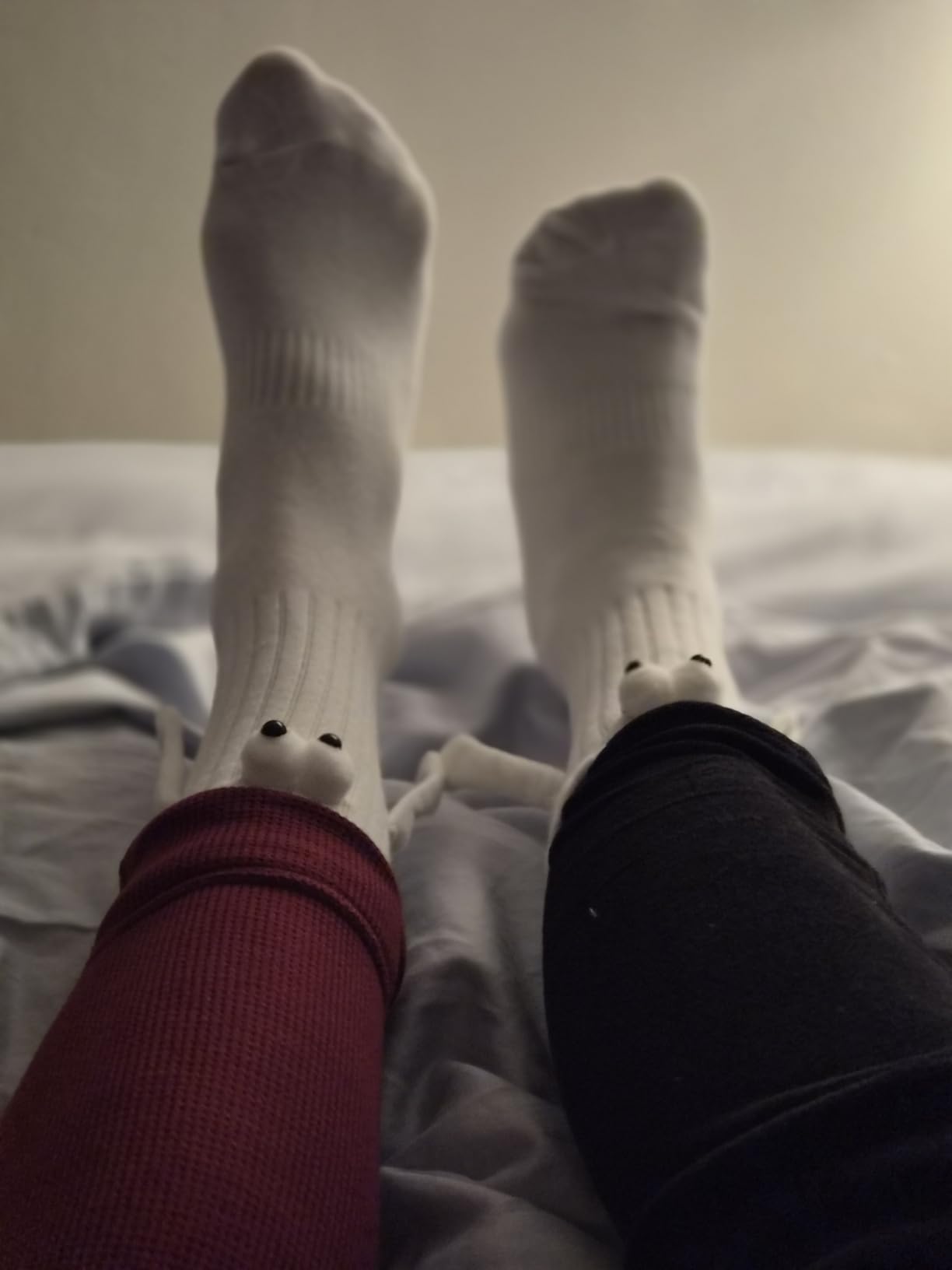 2 Pairs Magnetic Holding Hands Socks - Funny Gifts for Women & Men, Teens, Couples, Friends customer photo 1