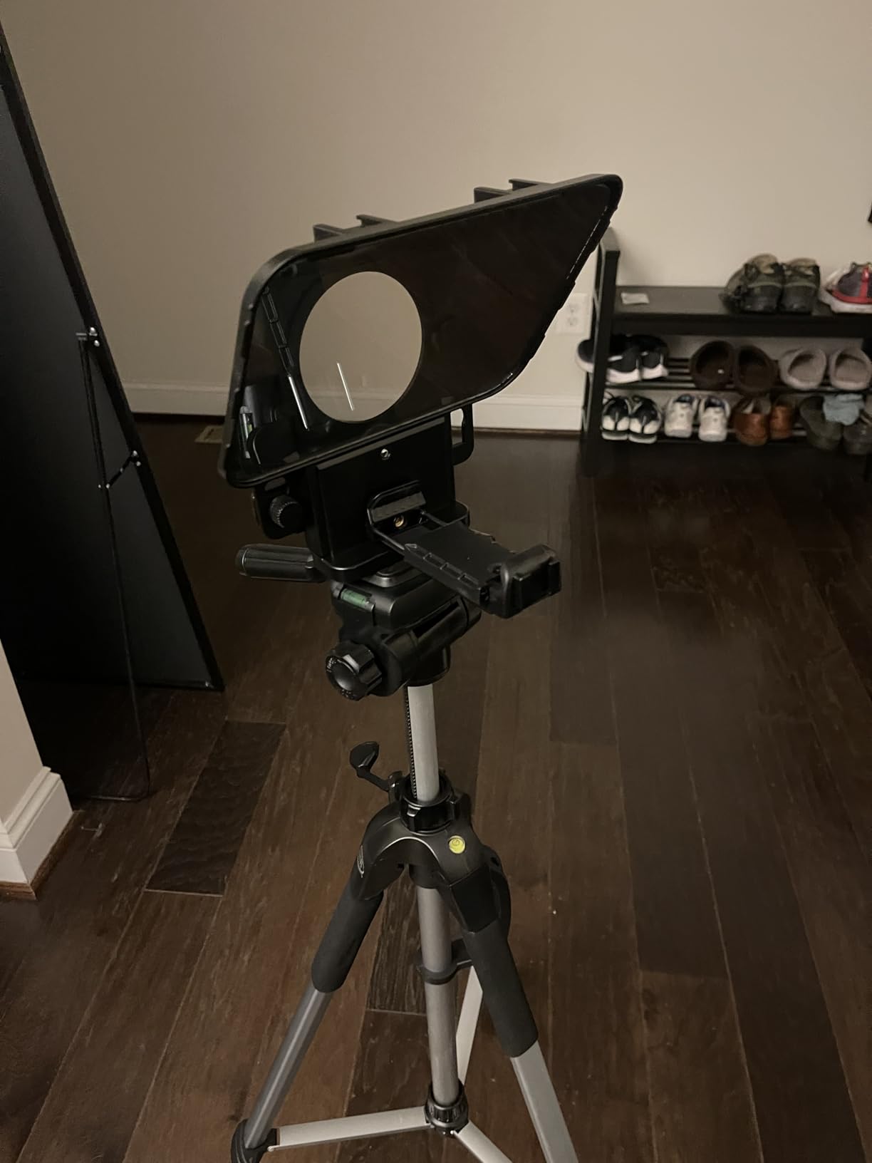 Desview T12S Teleprompter 12.9 inch Metal Teleprompter High Display Glass Compatible with Smartphone Tablet ipad Camera customer photo 2