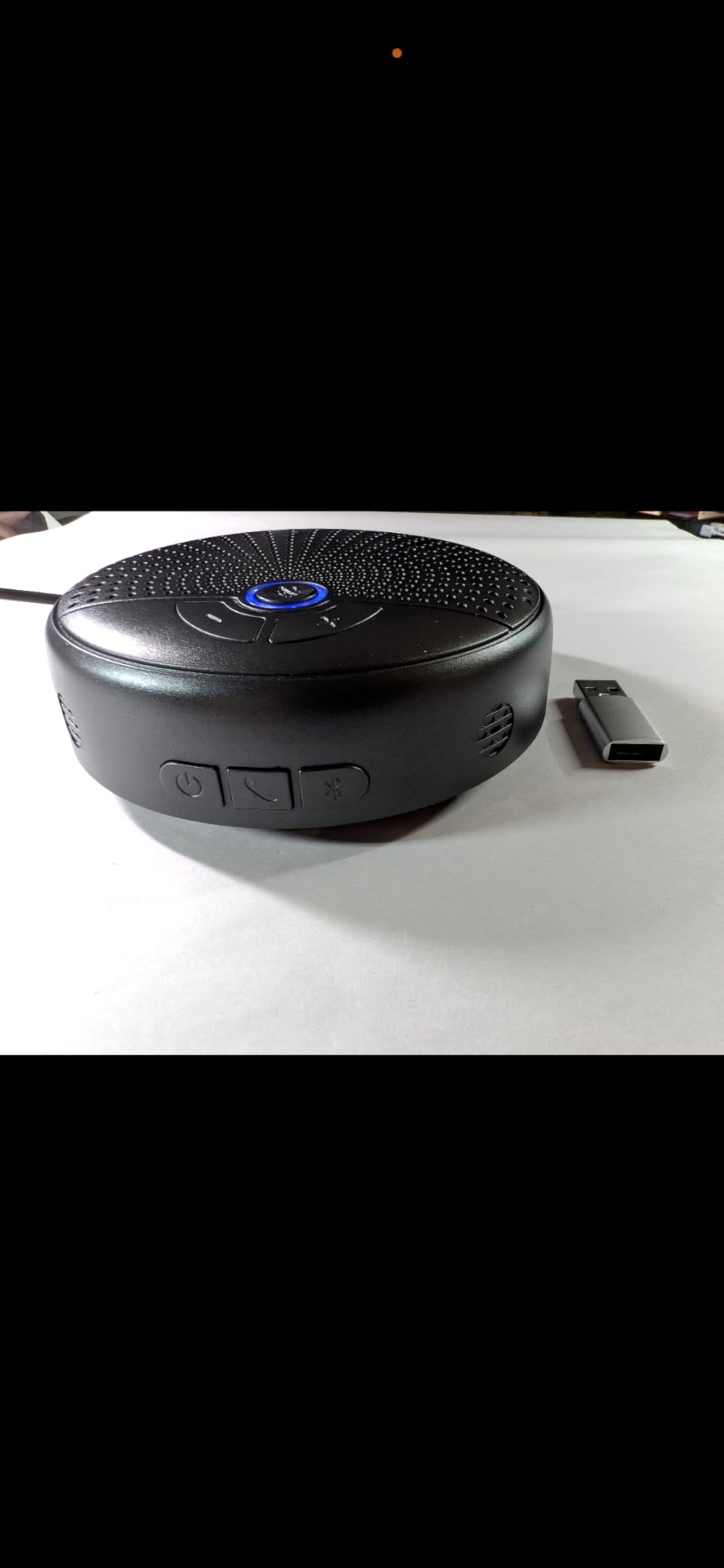 Conference Speaker and Microphone, 10 AI Mics 360° Voice Pick Up & Noise Reduction, USB Speakerphone for 10-15 People Conference Room, Compatible with Multi-Leading Platforms, Zoom, MS Team customer photo 2