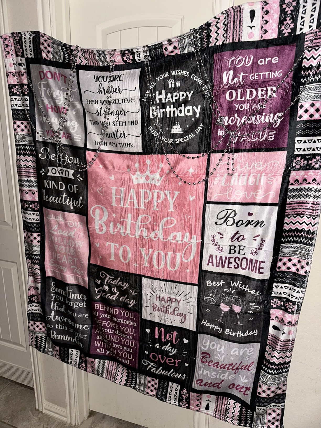 Birthday Gifts for Women Girls Throw Blanket 60