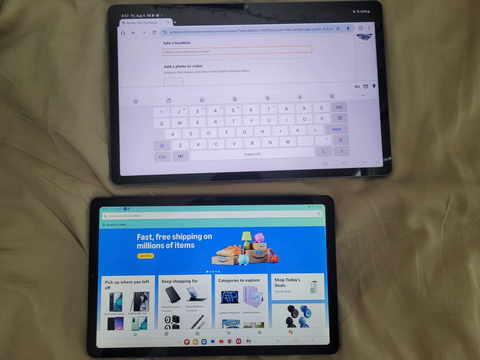 Samsung Galaxy Tab S9 FE+ Plus 12.4