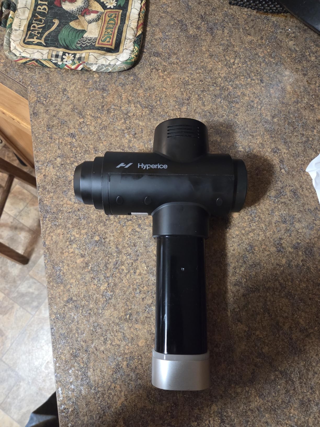 Hyperice Hypervolt 2 Black - Featuring Quiet Glide Technology - Handheld Percussion Massage Gun | 3 Speeds, 5 Interchangeable Heads | Helps Relieve Sore Muscles and Stiffness customer photo 1