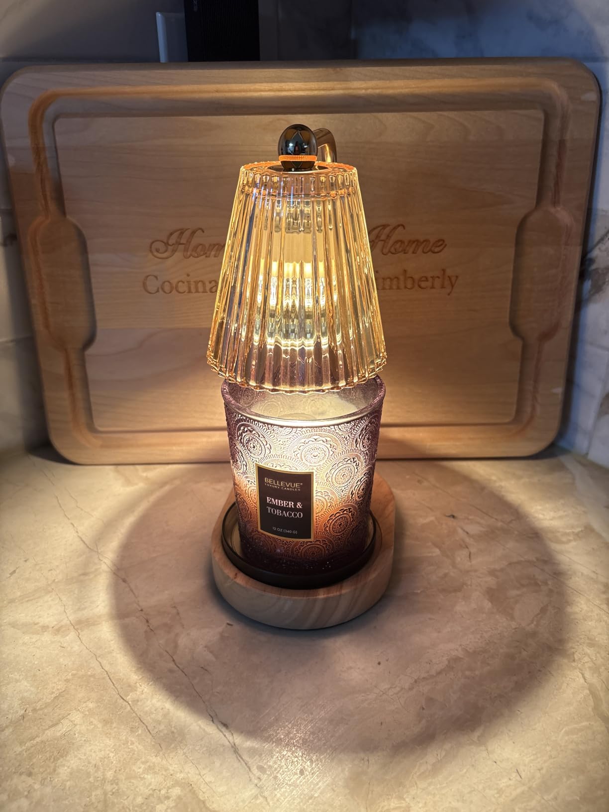 Candle Warmer Lamp with Timer Dimmer Adjustable Height for New Home Bedroom,Mothers Day Gifts,Vintage Home Decor for Scented Jar customer photo 1