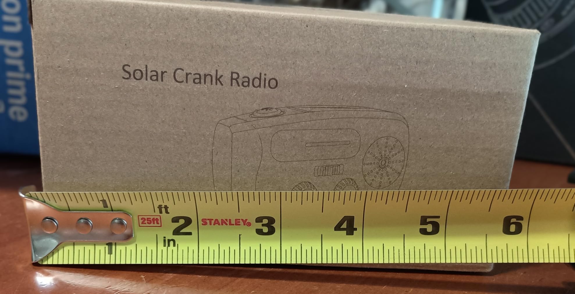 086S Hand Crank Emergency Radio - 2000mAh/7400mWh AM/FM/NOAA Solar Hand Crank Emergency Radio with 3 LED Flashlight, SOS Function for Emergencies, Camping - Red customer photo 1
