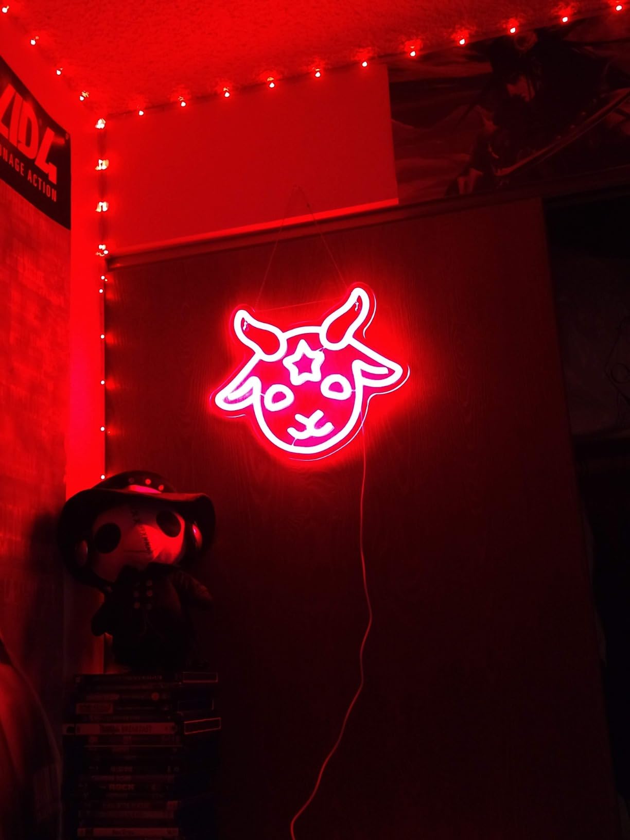 Allball You Belong Here Neon Signs for Wall Decor, Motivational Neon Light USB Dimmable LED Inspirational Neon Light, for Studio Classroom Read Sign Salon Bar Home Party Decor(16.1 * 10.6 In) customer photo 2