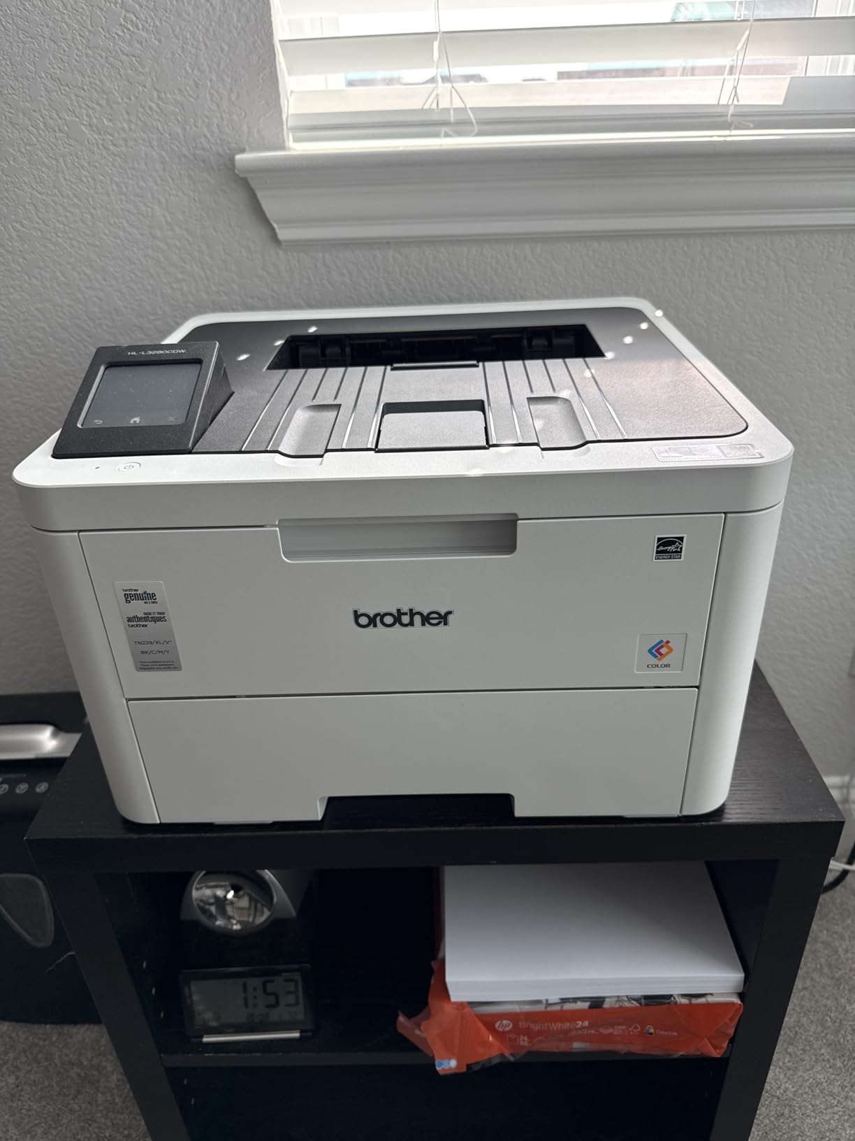 Brother HL-L3280CDW Wireless Compact Digital Color Printer with Laser Quality Output, Duplex, Mobile Printing & Ethernet | Includes 2 Month Refresh Subscription Trial,Works with Alexa customer photo 2