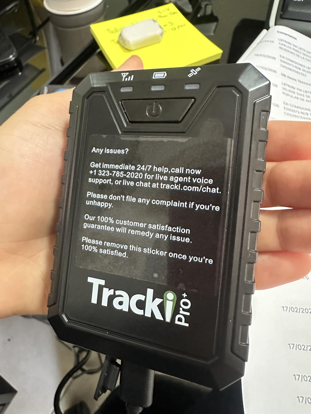 Pro GPS Tracker for Vehicles - Magnetic Waterproof 4G LTE Car Tracker, Long-Life Battery Up to 7 Months, Unlimited Distance, Smart Alerts, Hidden Tracking Device (Subscription Required) customer photo 1