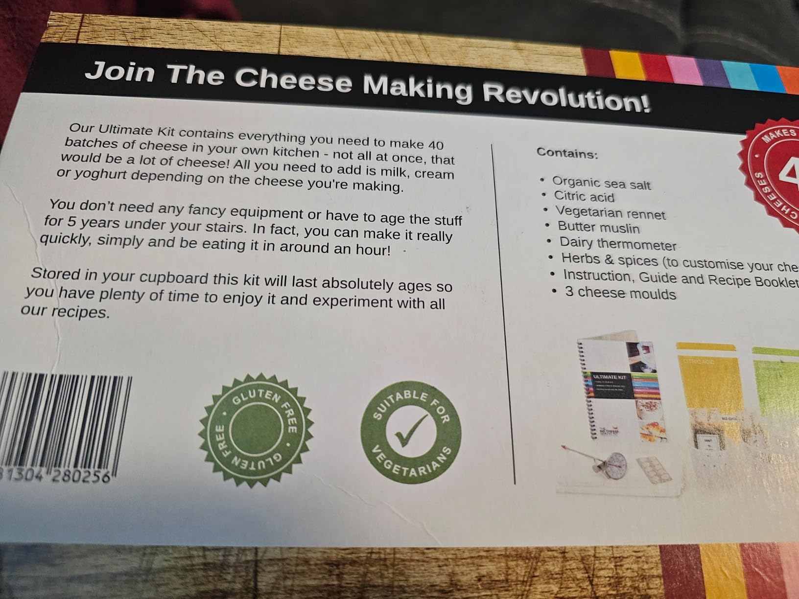 The Beer Lover's Cheese Making Kit- Make Your Own Cheese Kit | DIY Cheese Gift Set with Rennet for Cheese Making, Makes 12 Cheese Selection Batches customer photo 2