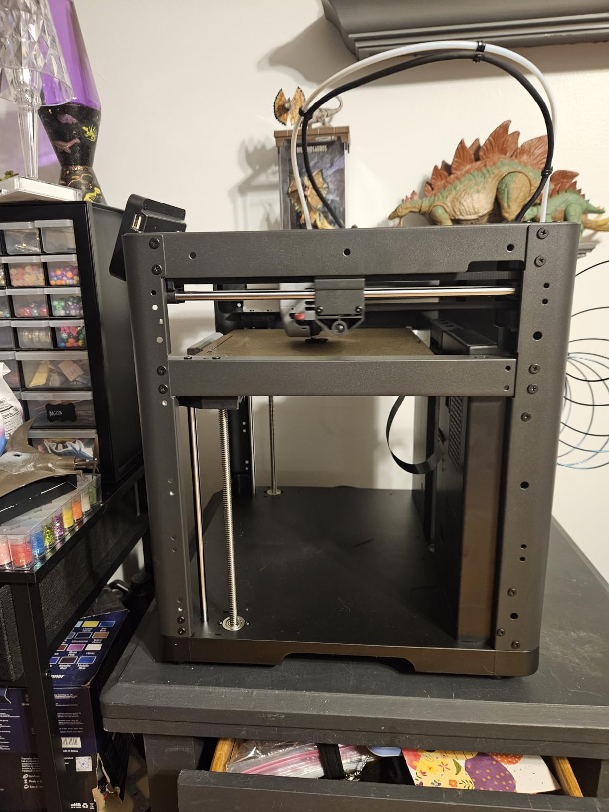 Adventurer 5M 3D Printer with Fully Auto Leveling, Max 600mm/s High Speed Printing, 280°C Direct Extruder with 3S Detachable Nozzle, CoreXY All Metal Structure, Print Size 220x220x220mm customer photo 1