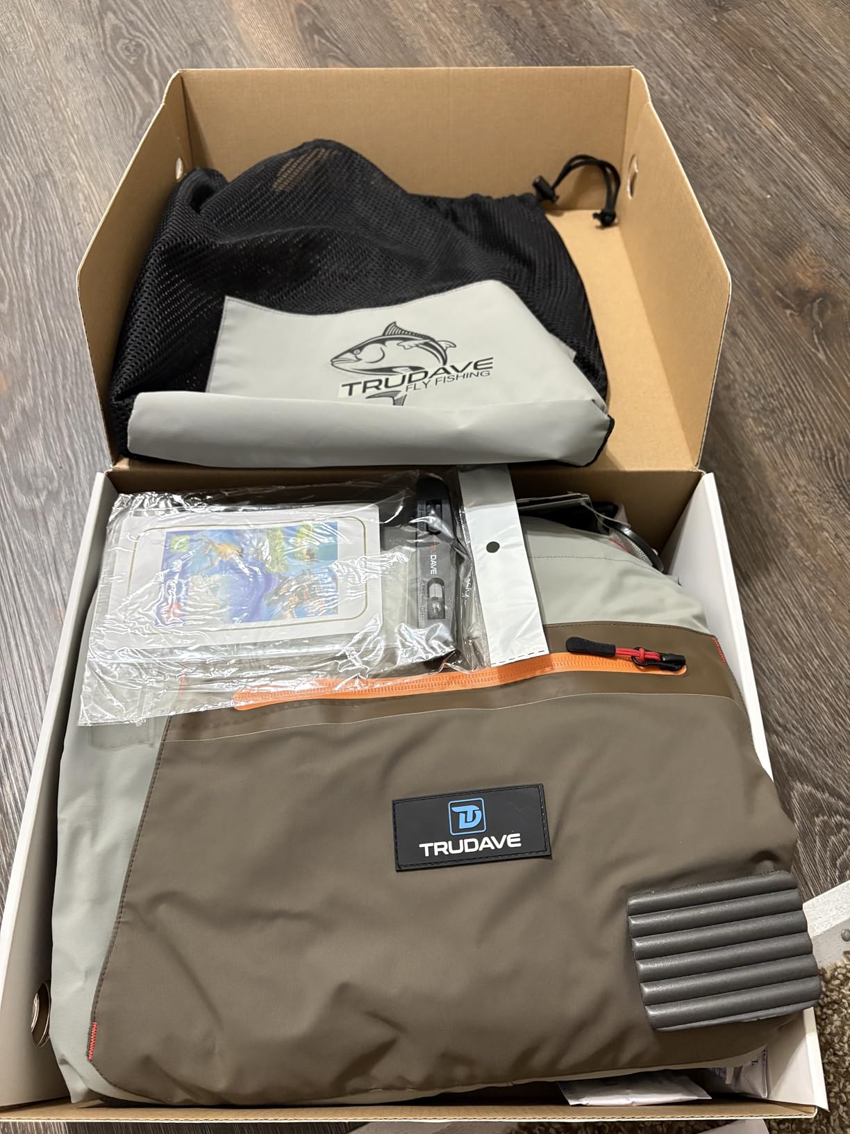 Trudave Fishing Waders, Waterproof Chest Waders for Men & Women, Lightweight Insulated Stockingfoot Waders Breathable Fly Fishing Waders for Fishing Hunting customer photo 2