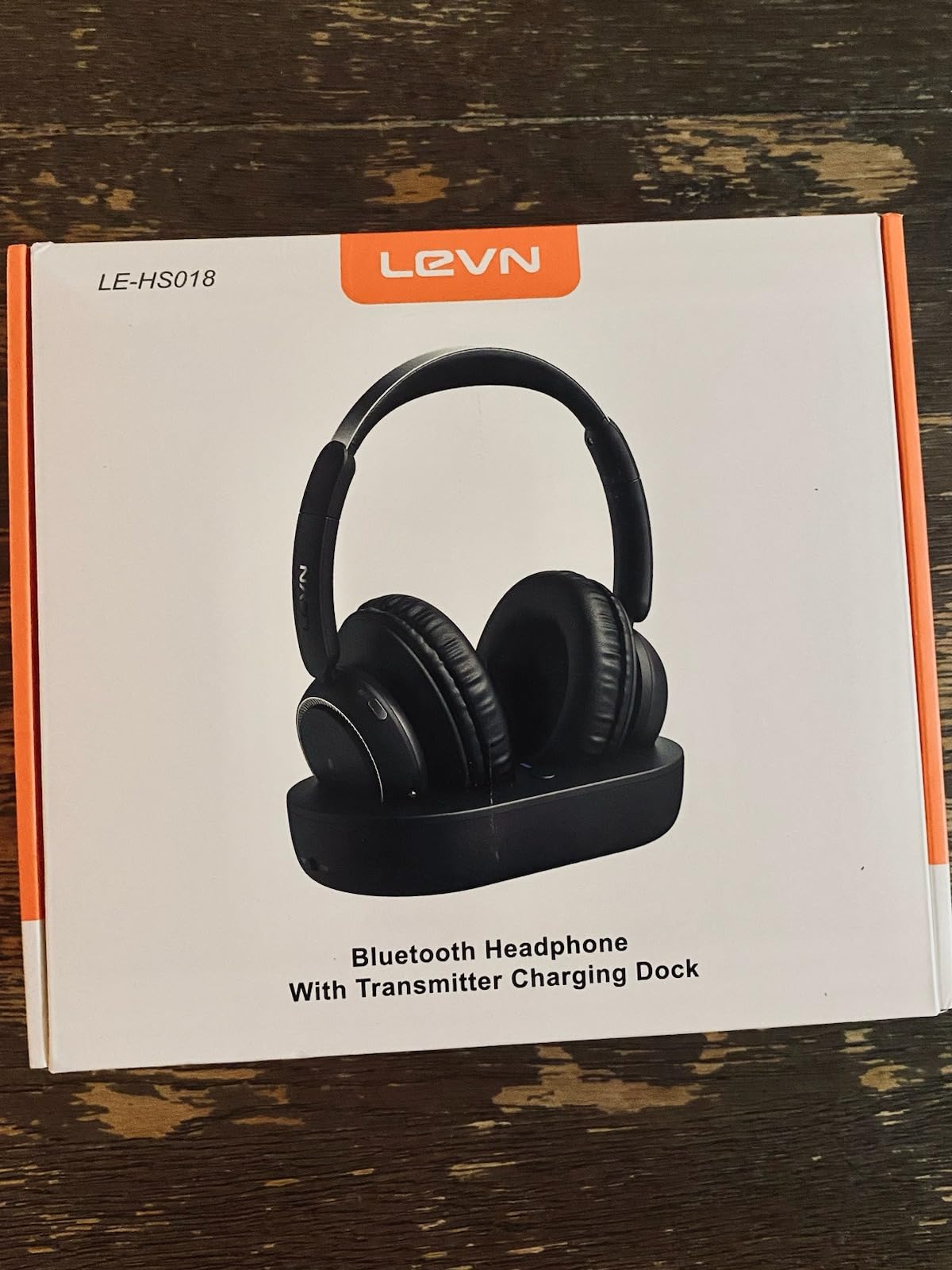 LEVN Wireless Headphones for TV Watching, TV Headphones Wireless for Seniors with Transmitter Charging Base, Hearing-impaired, No Audio Delay Blutooth 5.2, Plug and Play, Gifts for Elderly customer photo 1